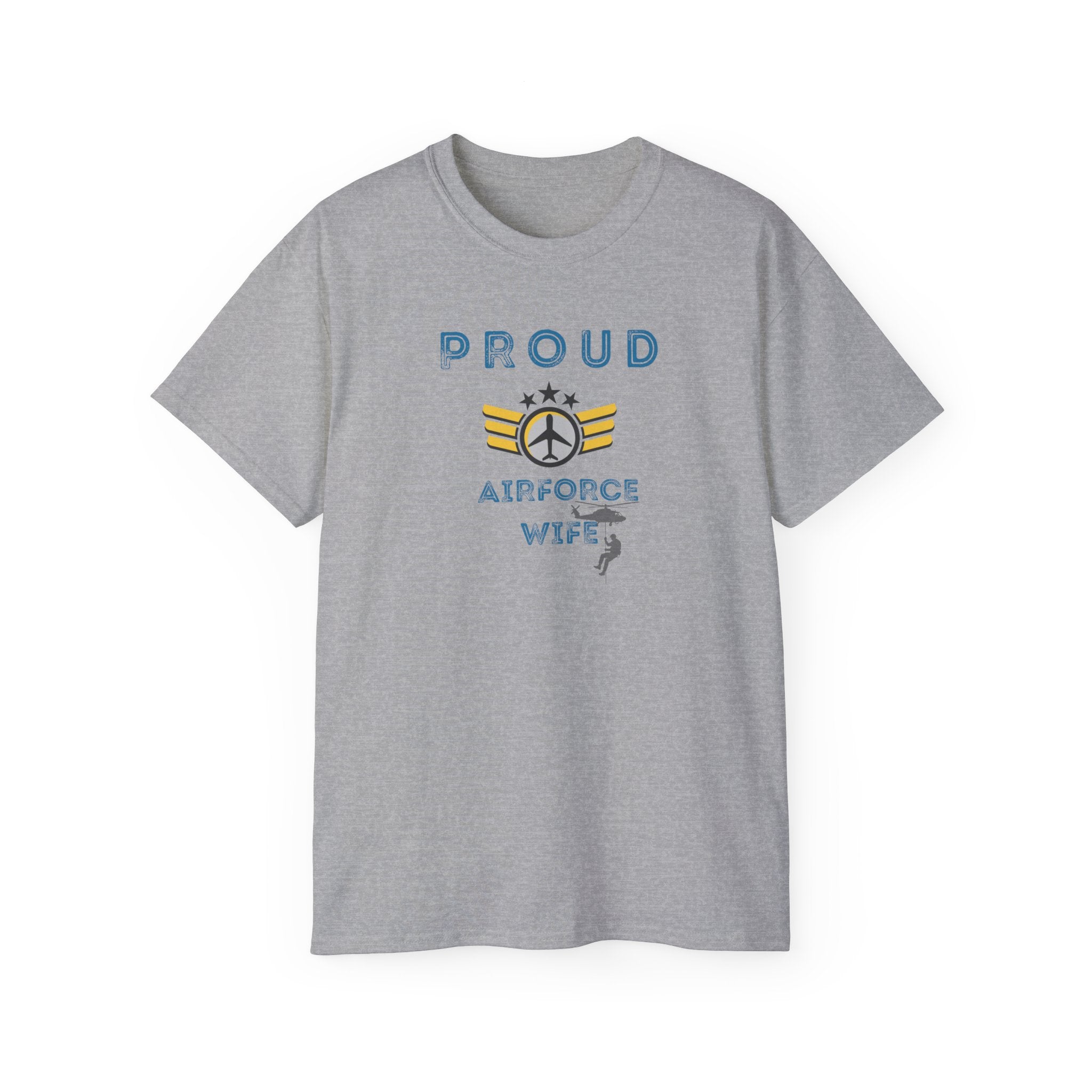 Proud Air Force Wife T-Shirt — Military Spouse Tee