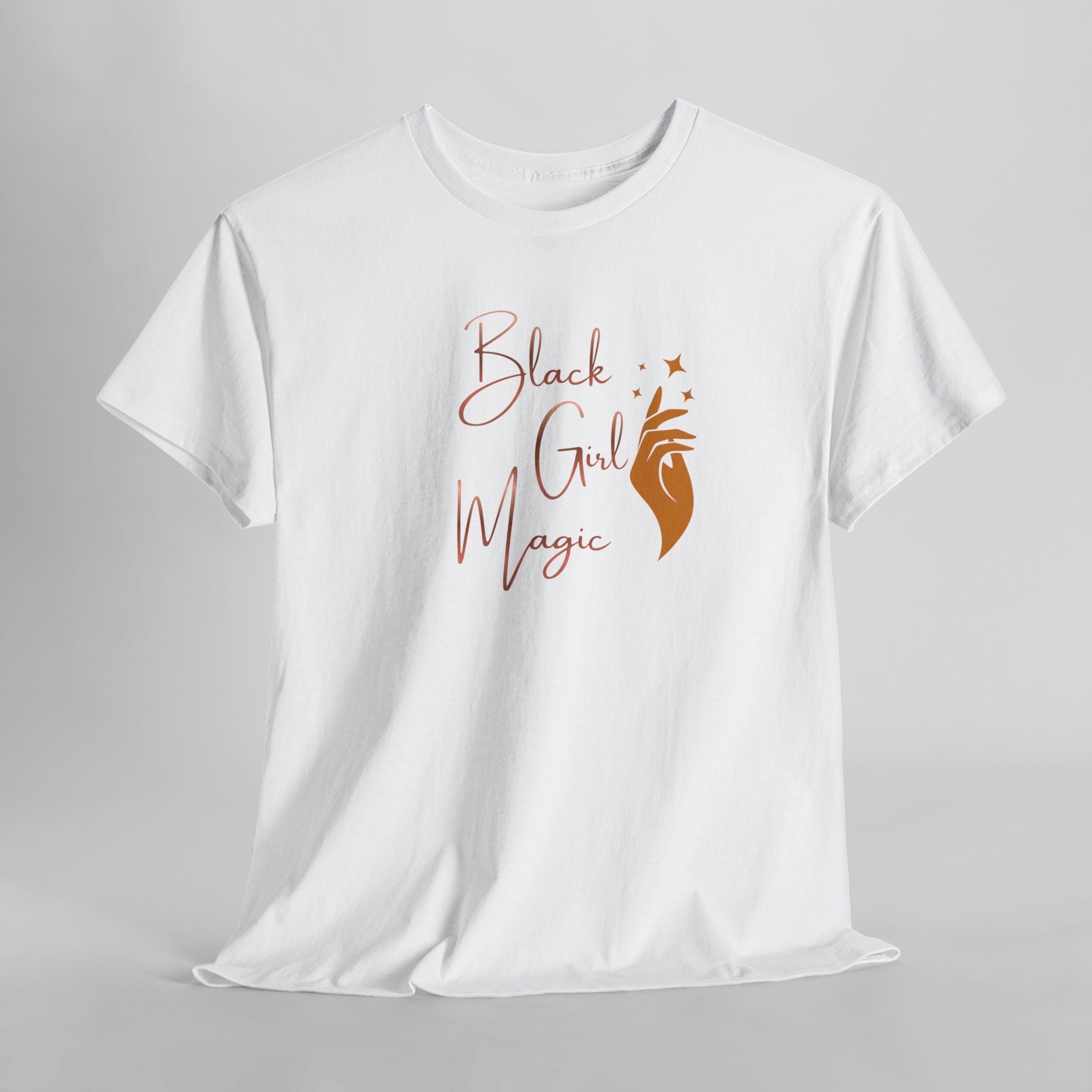 Black Girl Magic T-Shirt — Empowerment Tee with Feminine Illustration