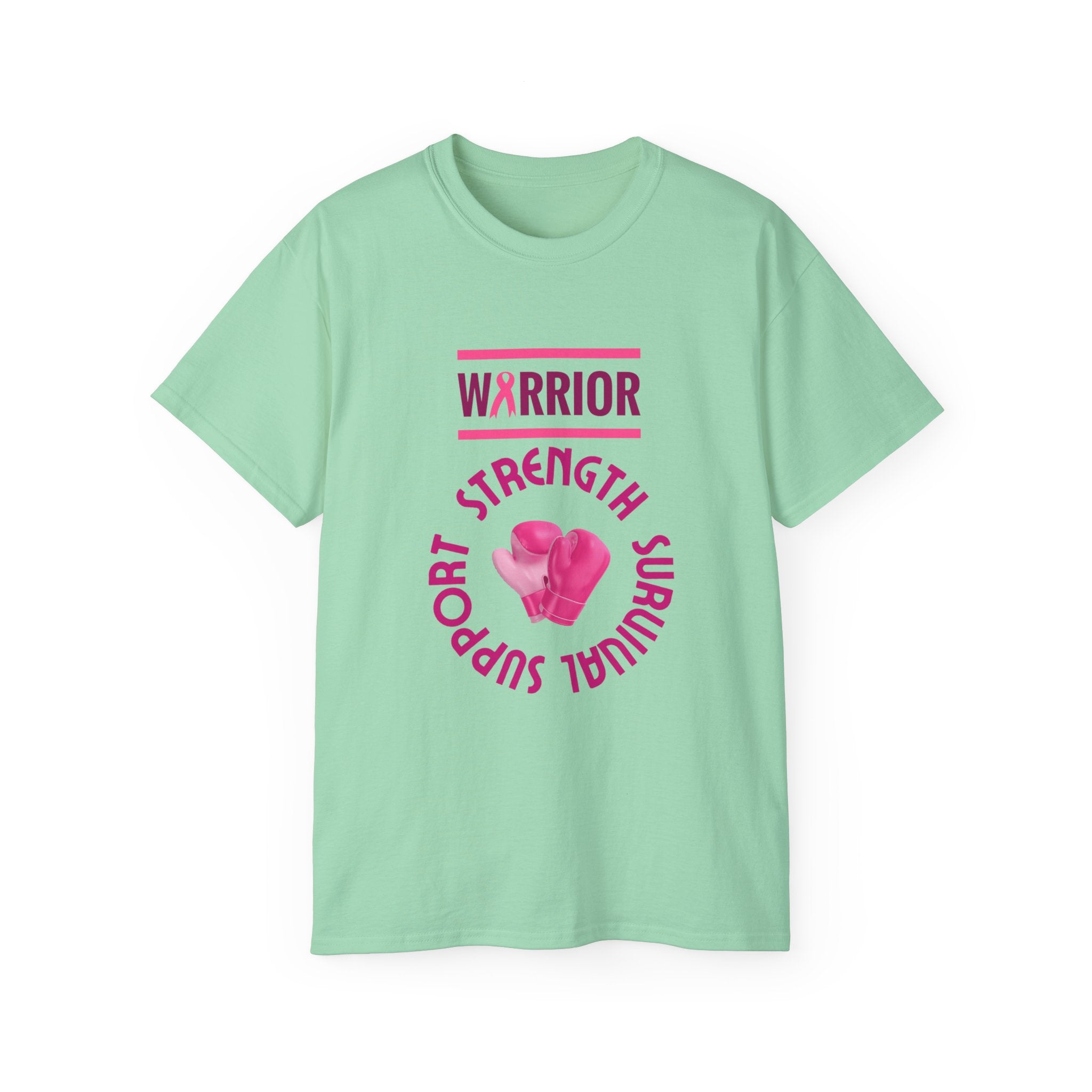 Breast Cancer Warrior T-Shirt — Support Strength Survival Tee
