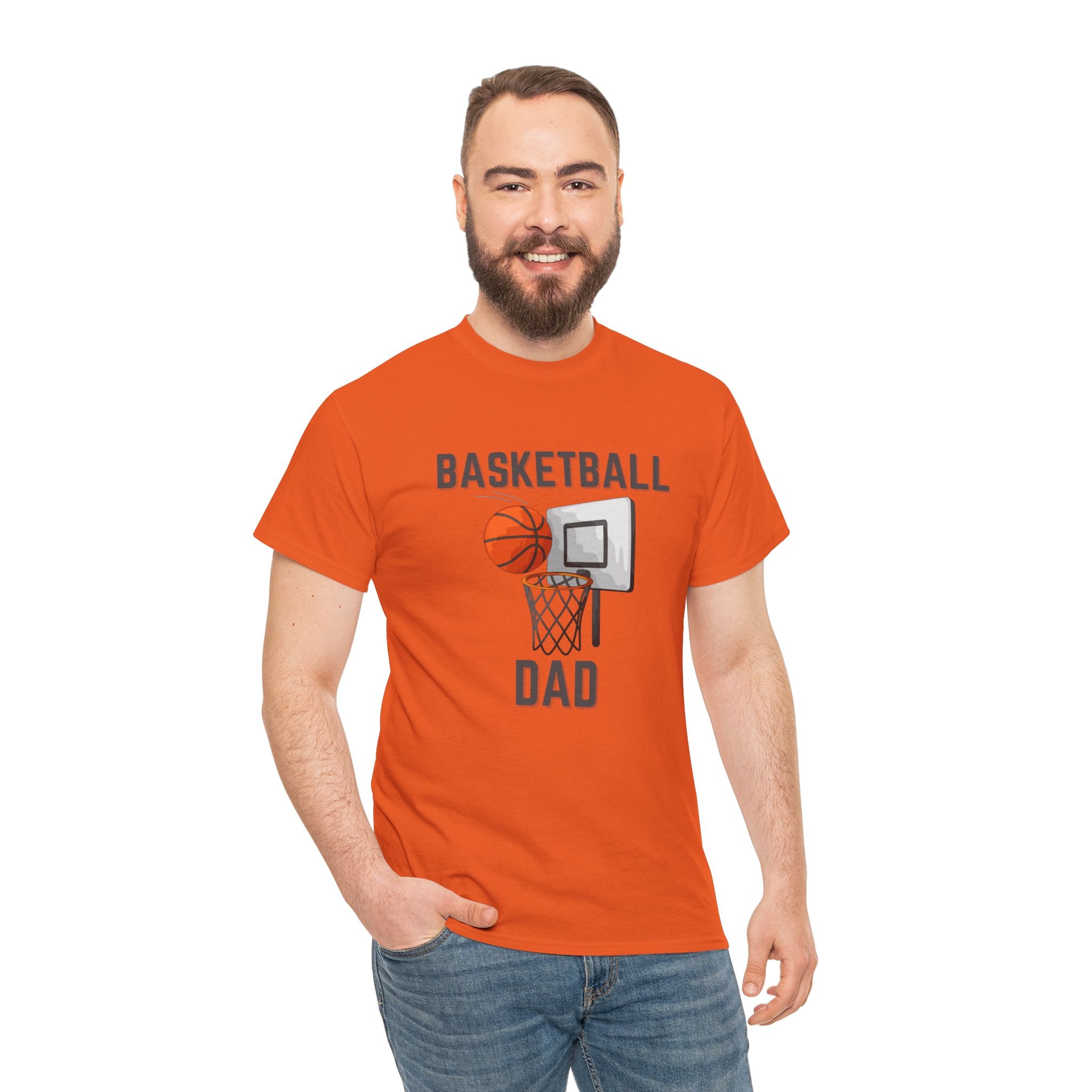 Basketball Dad T-Shirt — Dad Gift, Basketball Coach & Game Day Tee