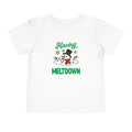 Having a Meltdown Snowman Christmas Toddler Short Sleeve Tee