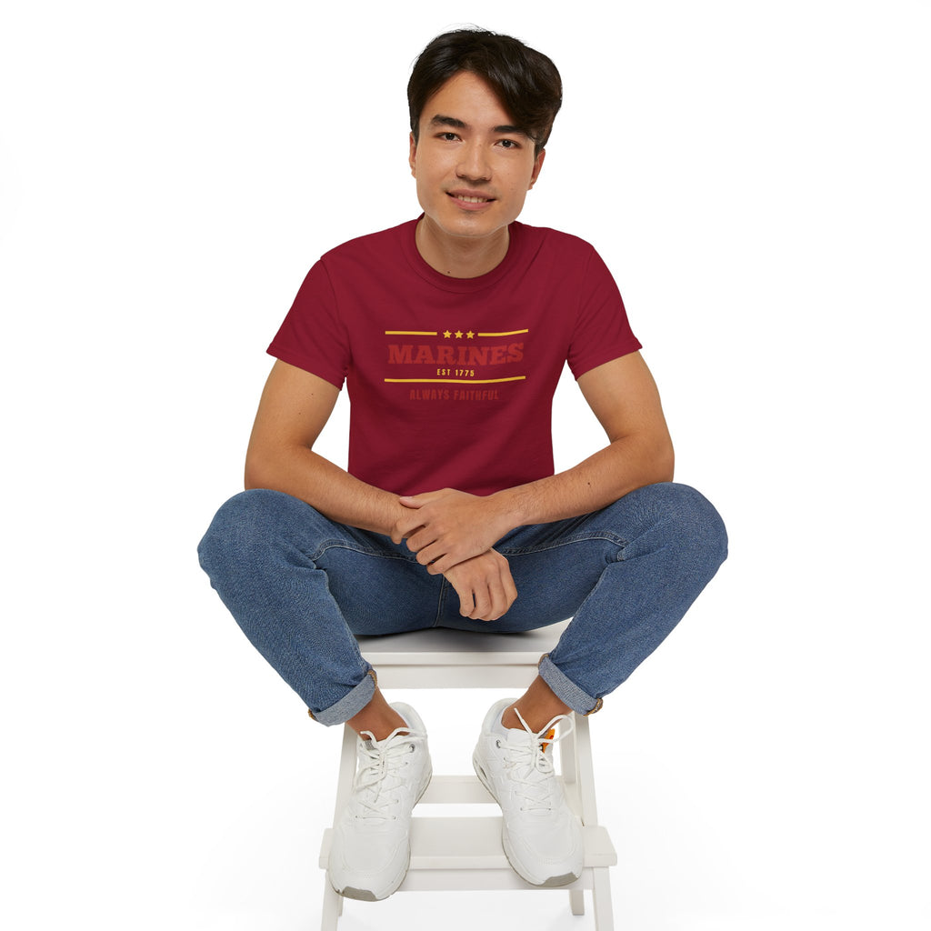 Marines "Always Faithful" Cotton Tee
