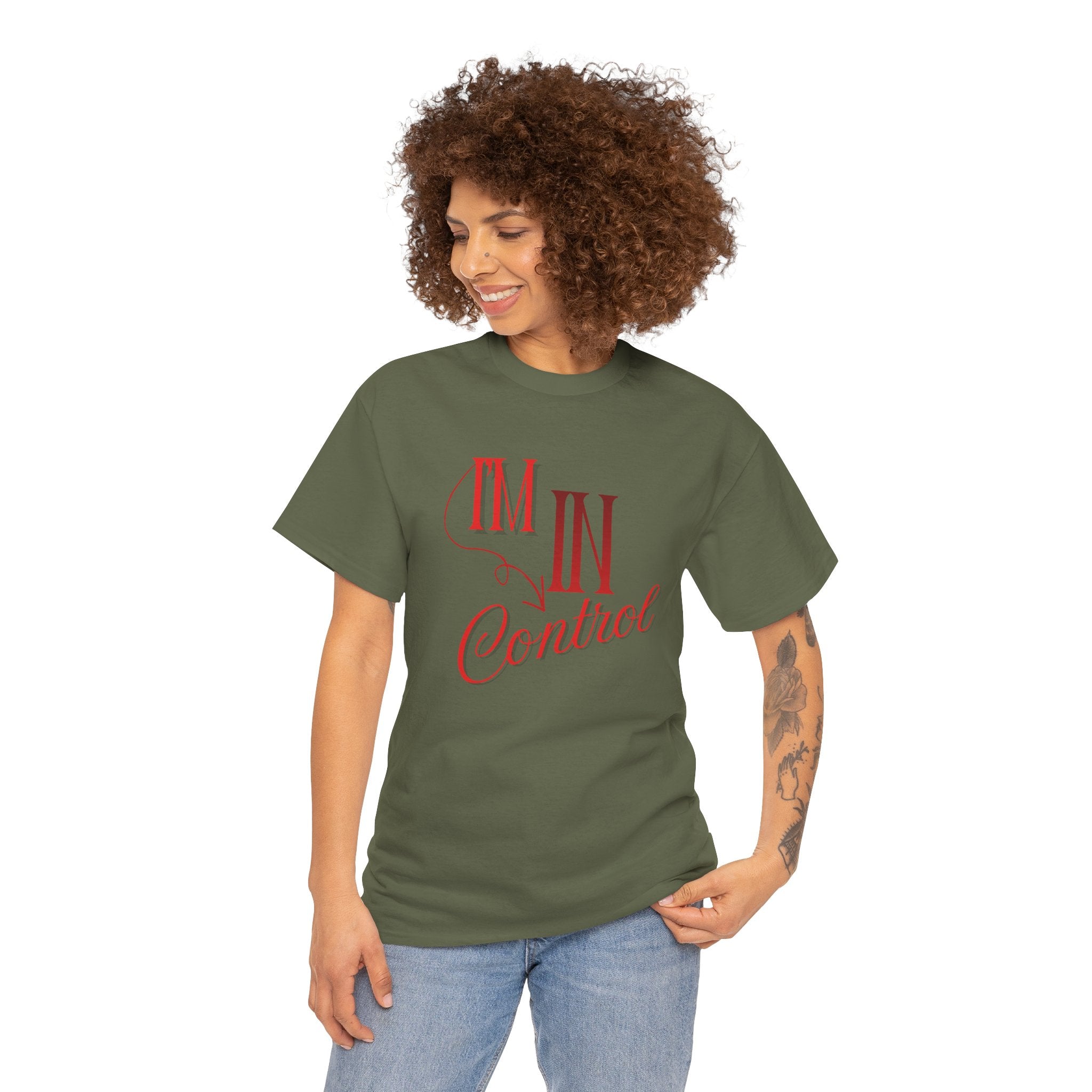 I'm in control Unisex Heavy Cotton Tee