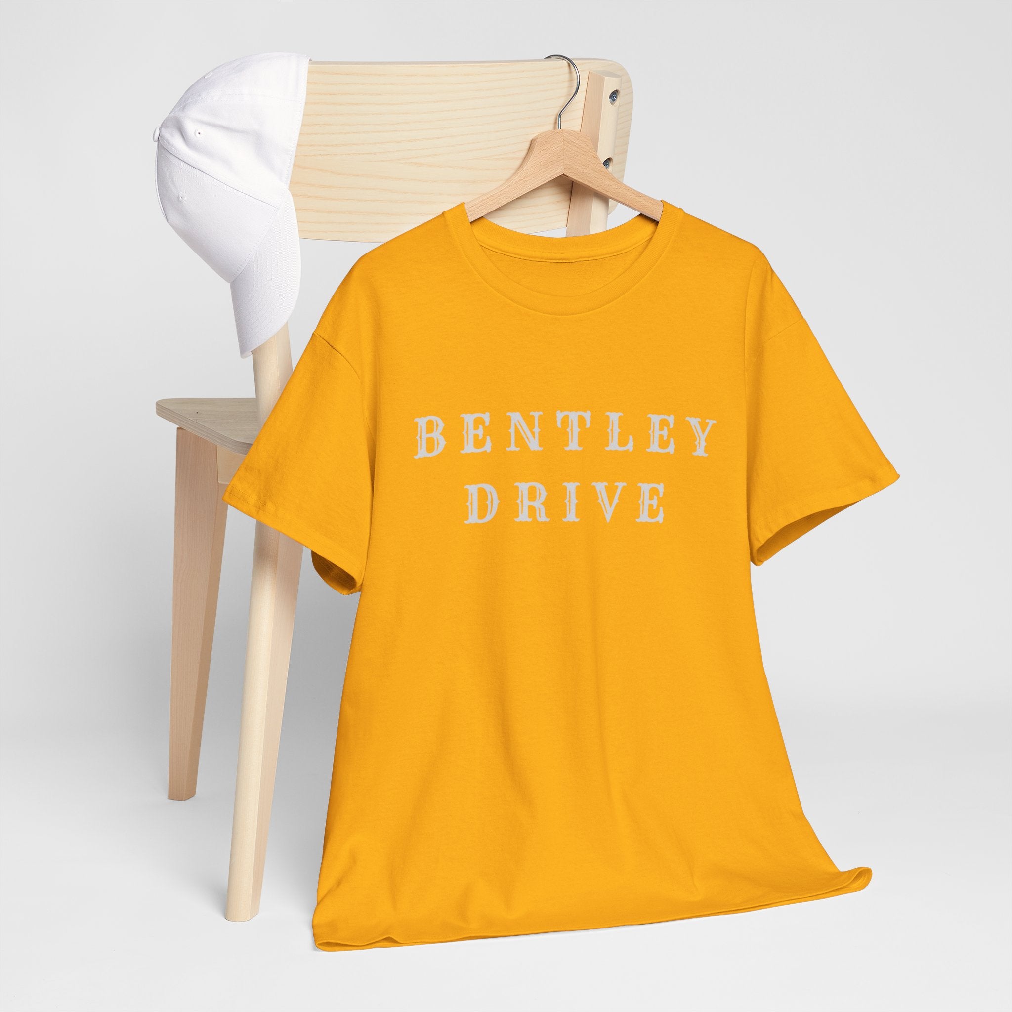 Bentley Drive Tee — Classic Vintage Lettering T-Shirt