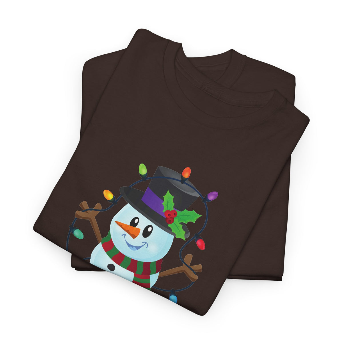 Happy Holidays Snowman Christmas T-Shirt