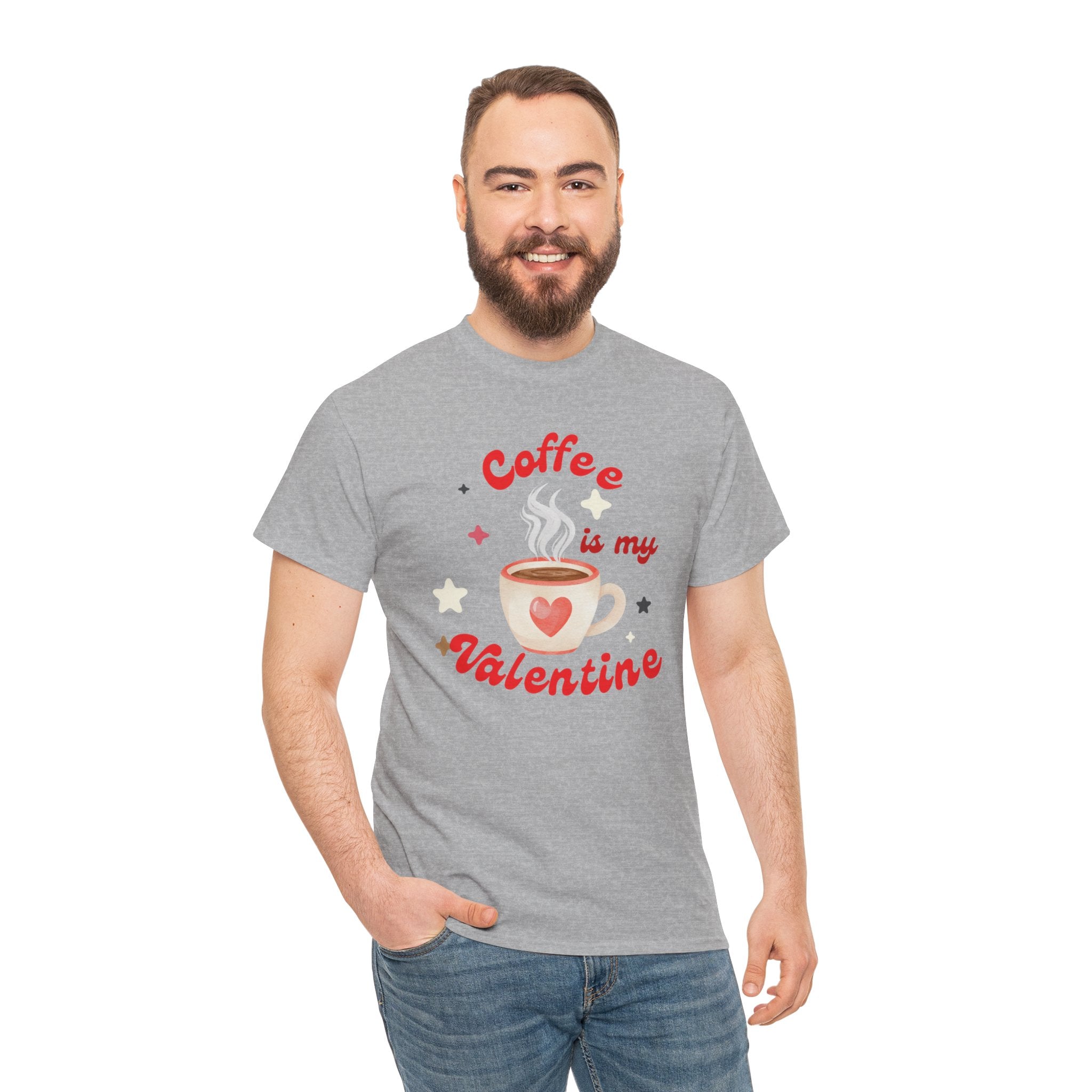 Coffee Is My Valentine Tee — Cute Valentine’s Day Coffee Shirt