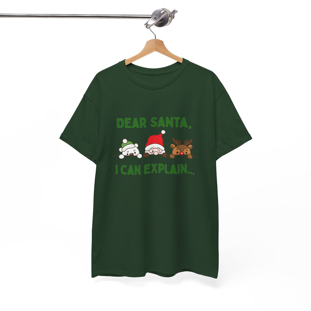 Dear Santa I Can Explain Christmas T-Shirt