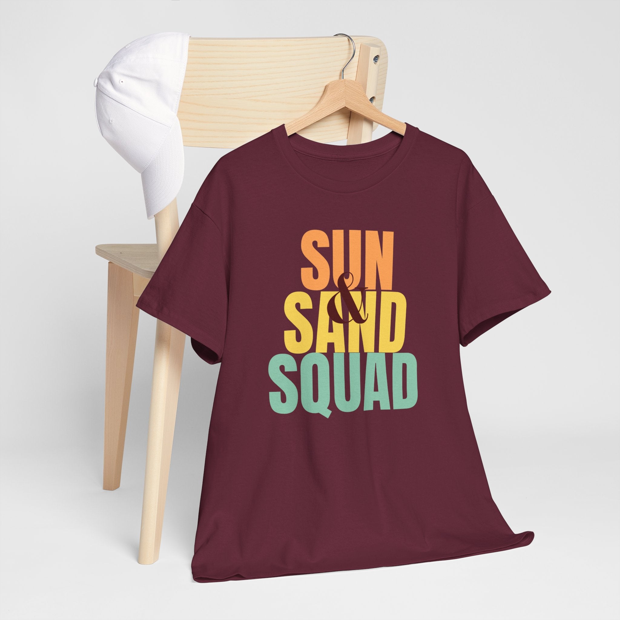 Sun & Sand Squad Tee — Retro Beach Summer T-Shirt