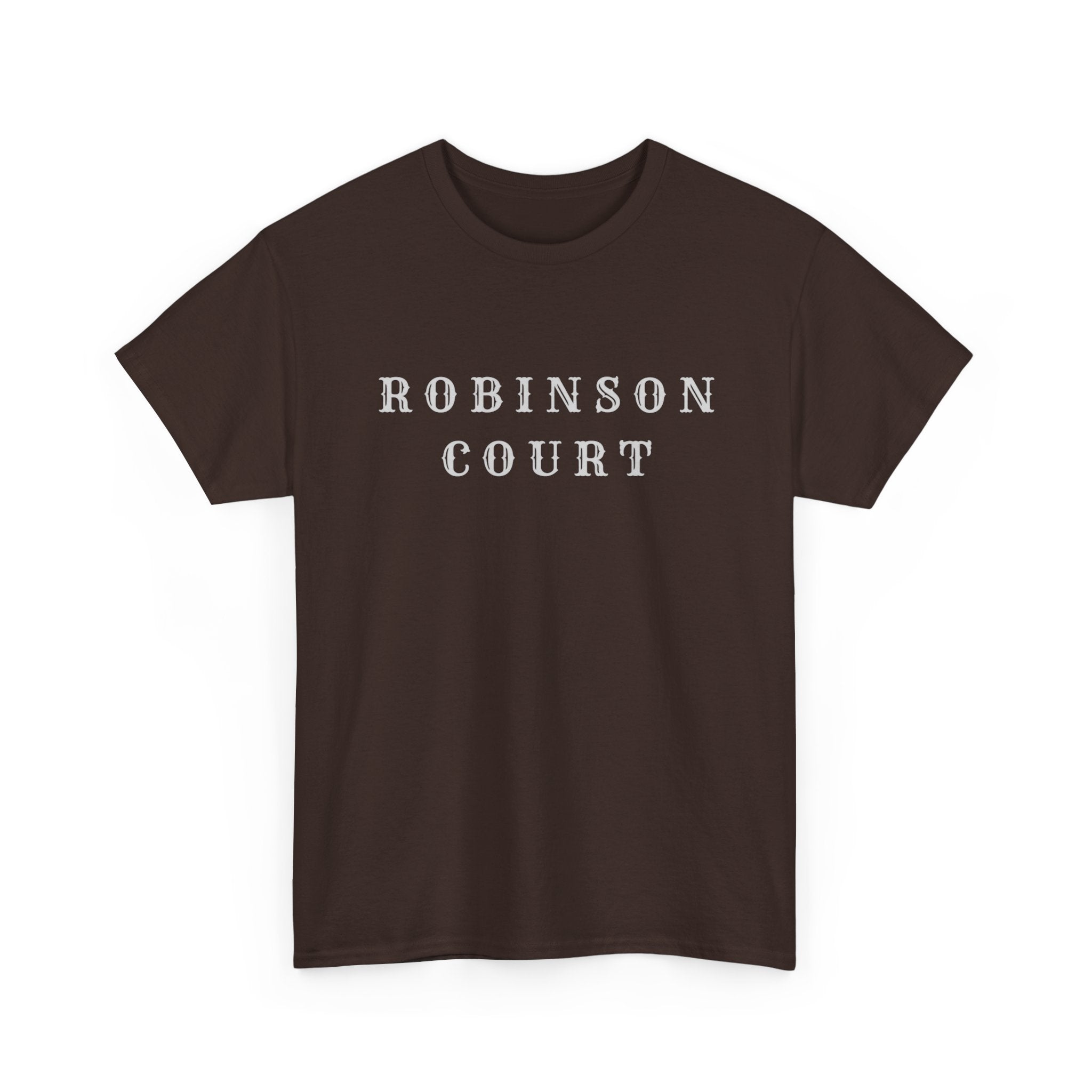Robinson Court T-Shirt — Vintage College Style Tee