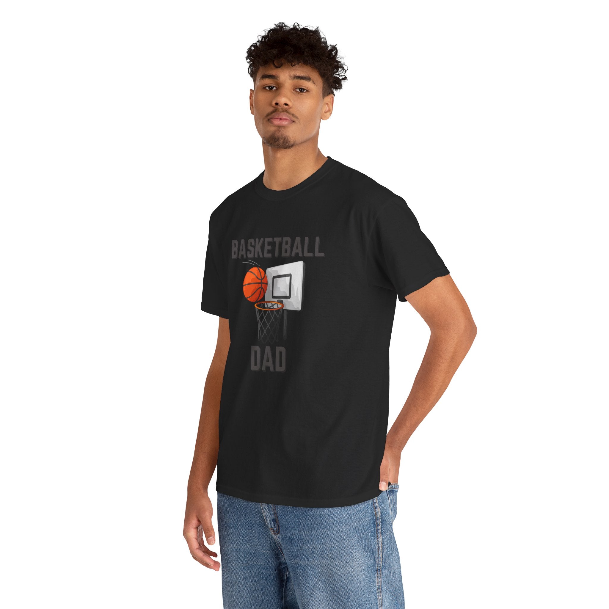 Basketball Dad T-Shirt — Dad Gift, Basketball Coach & Game Day Tee