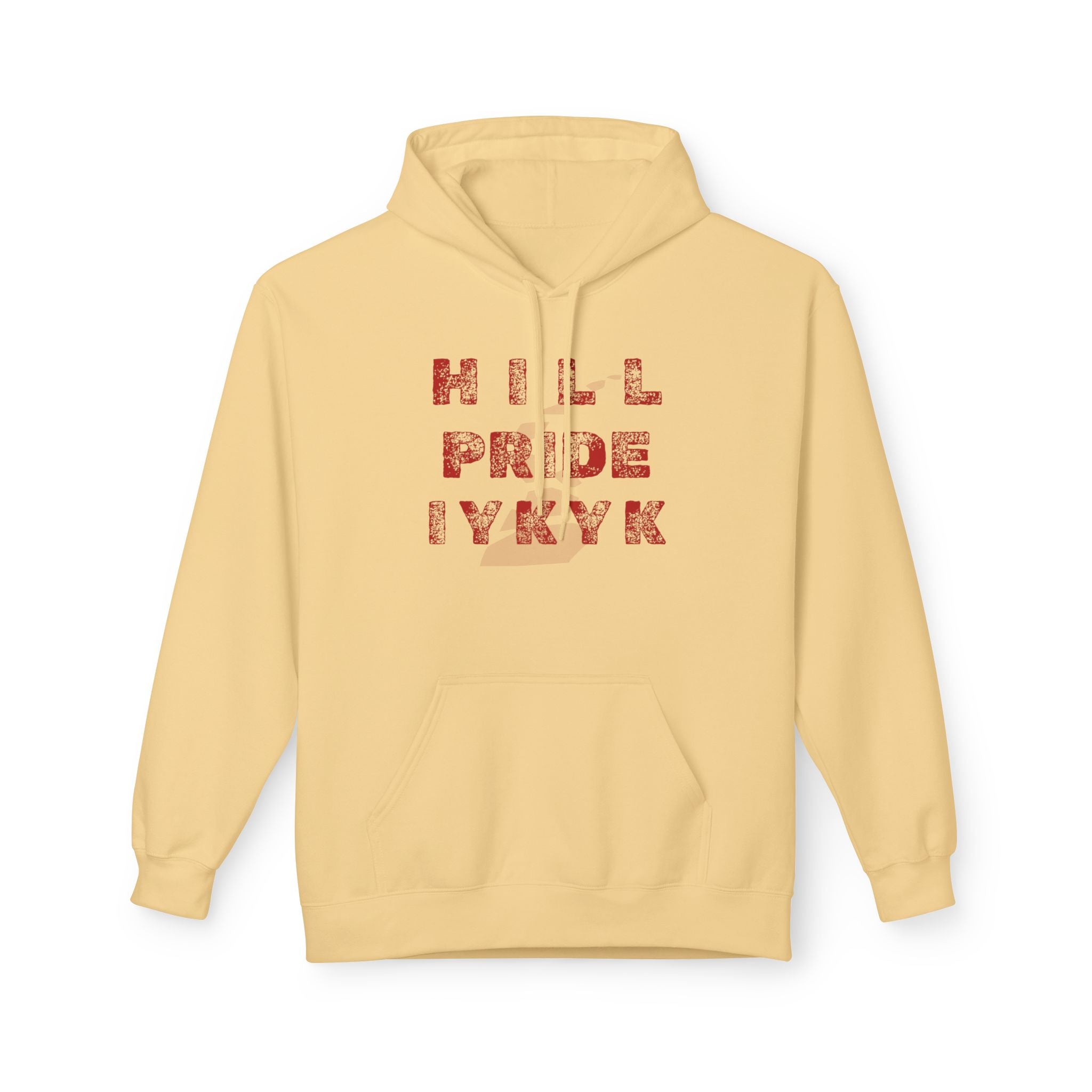 HILL PRIDE IYKYK Cobblestone Road Hoodie Streetwear