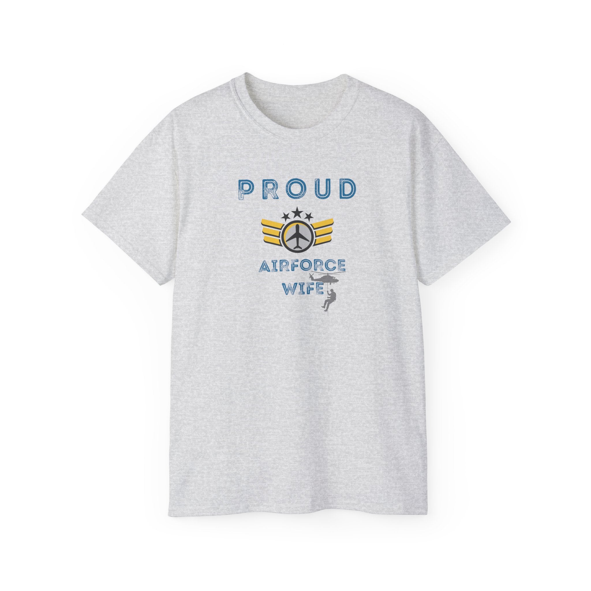 Proud Air Force Wife T-Shirt — Military Spouse Tee