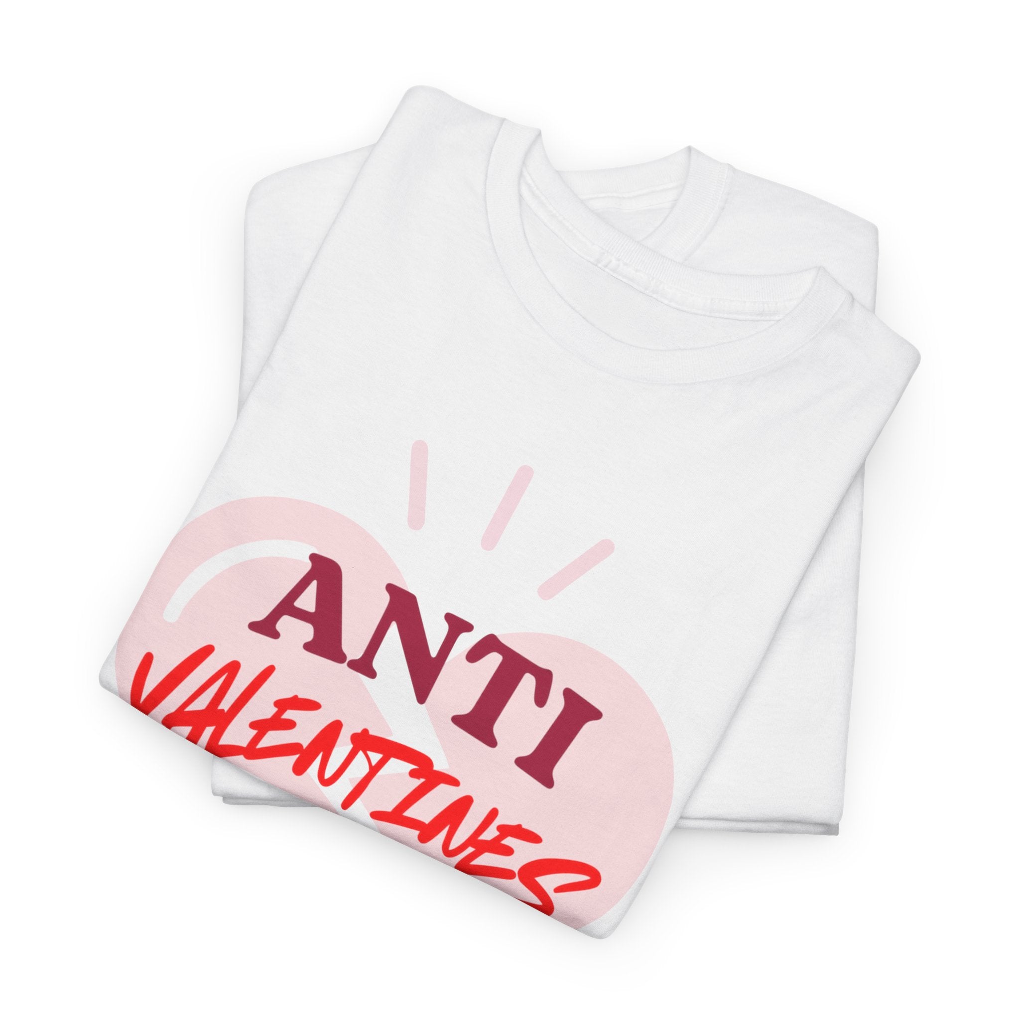 T-Shirt — Anti Valentines Day Club Heart Graphic Tee