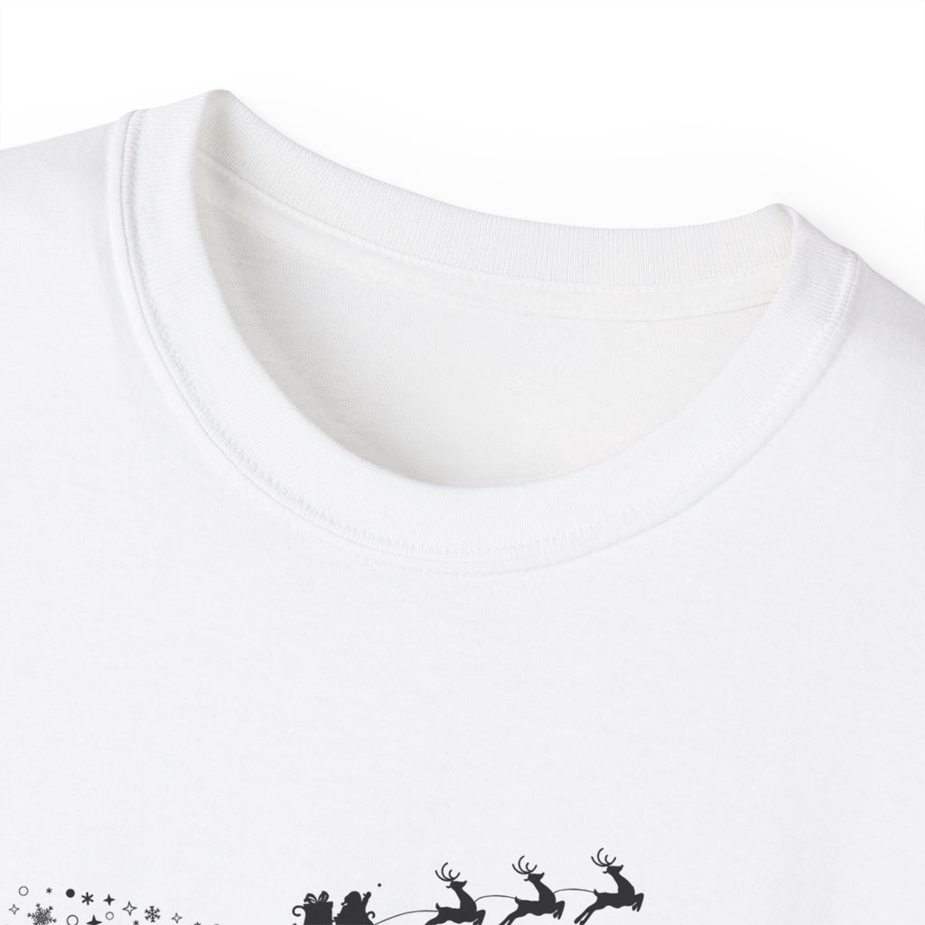 Dear Santa Festive Fun Aunt Tee, Christmas Shirt, Holiday Gift, Cute Santa Tee, Unisex Seasonal T-Shirt, Cute Aunt Apparel