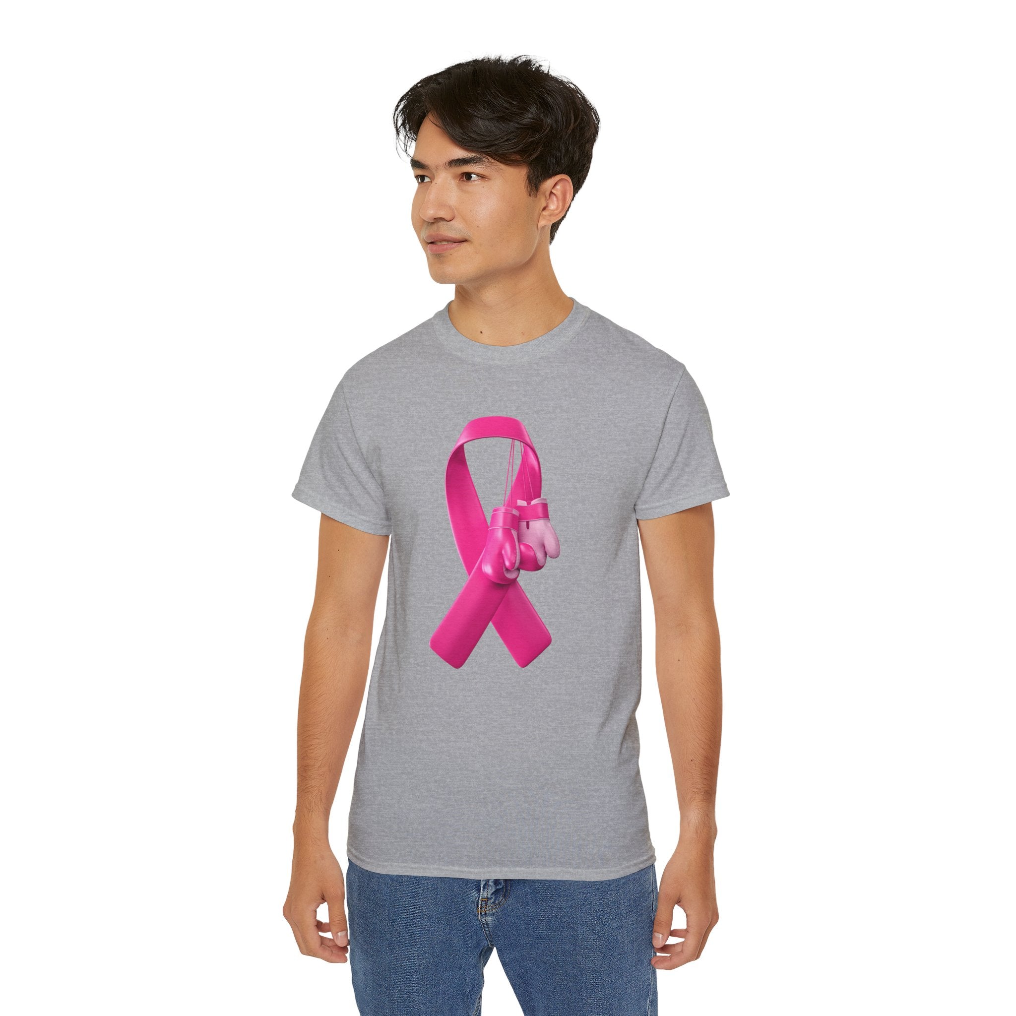 Breast Cancer Awareness Tee – Pink Ribbon Support T-Shirt