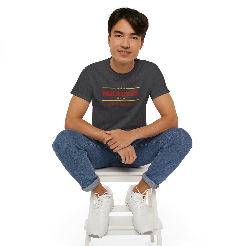 Marines "Always Faithful" Cotton Tee