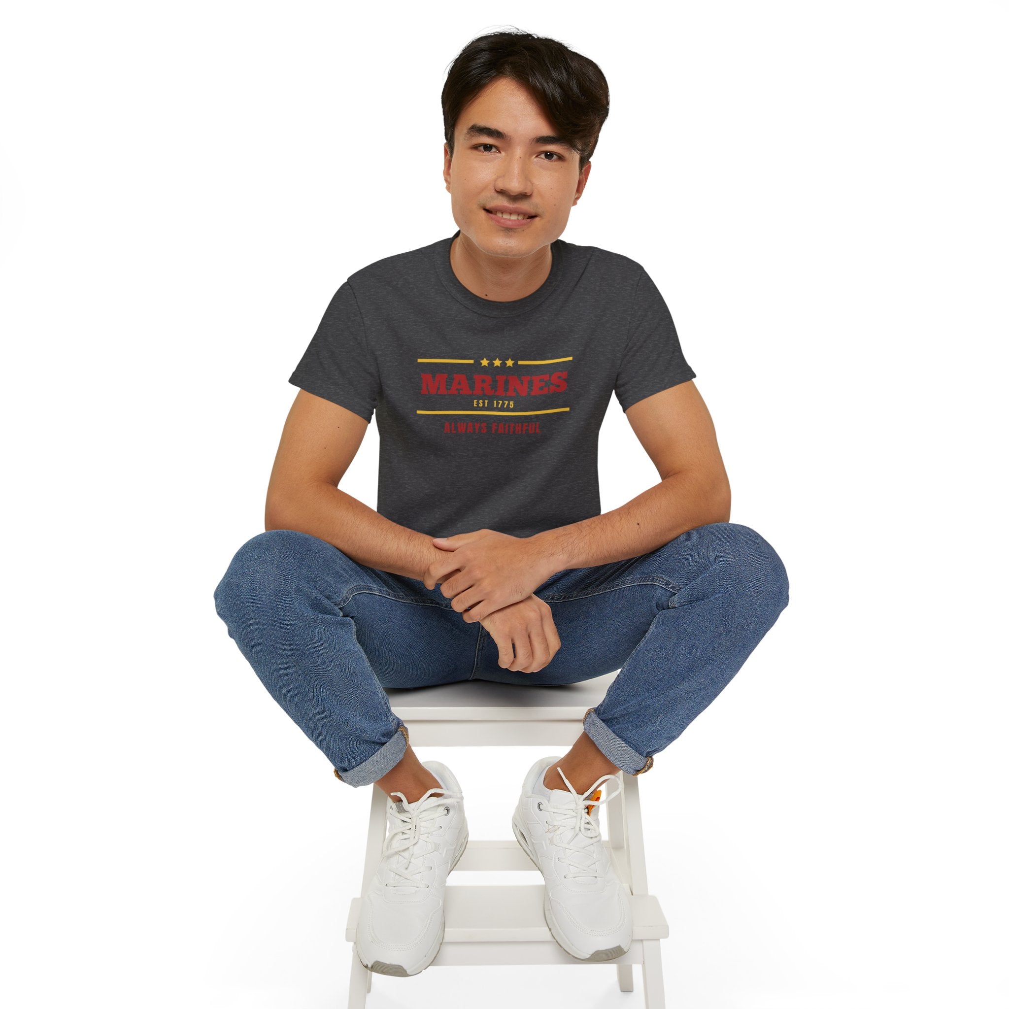 Marines "Always Faithful" Cotton Tee