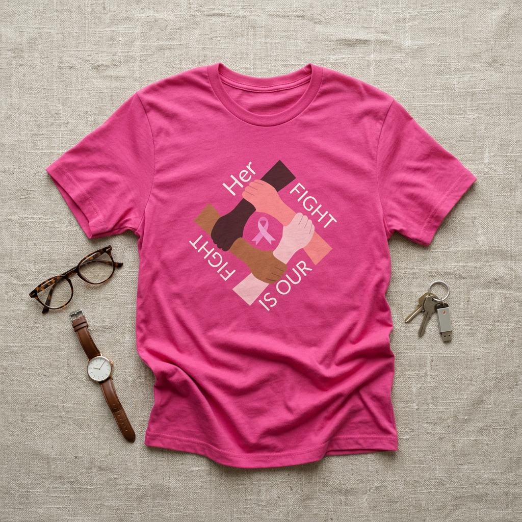 Breast Cancer Awareness Tee — Pink Ribbon Unity Shirt