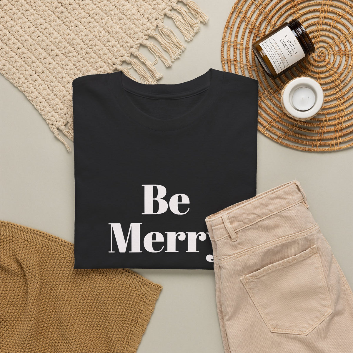 Be Merry DAMMIT! Christmas Humor T-Shirt