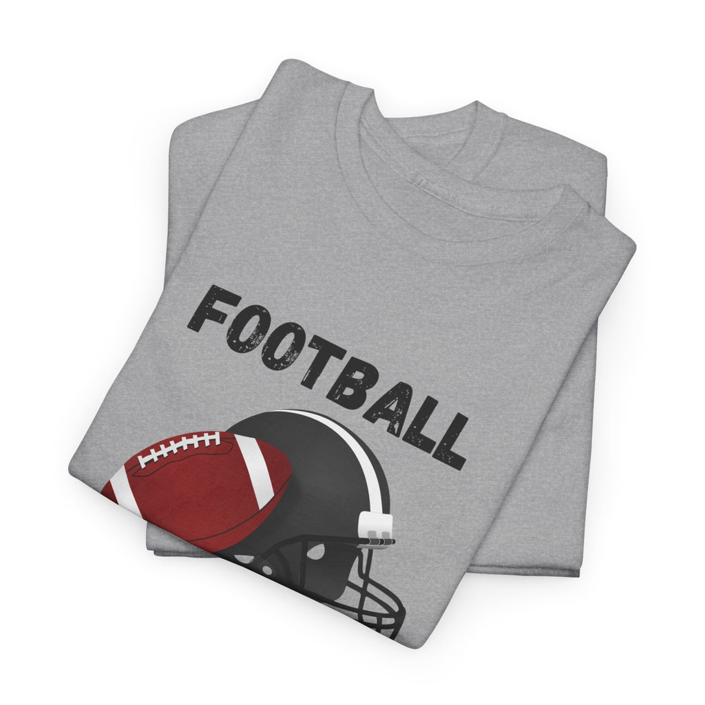 Football Dad T-Shirt — Classic Football & Helmet Tee for Proud Dads