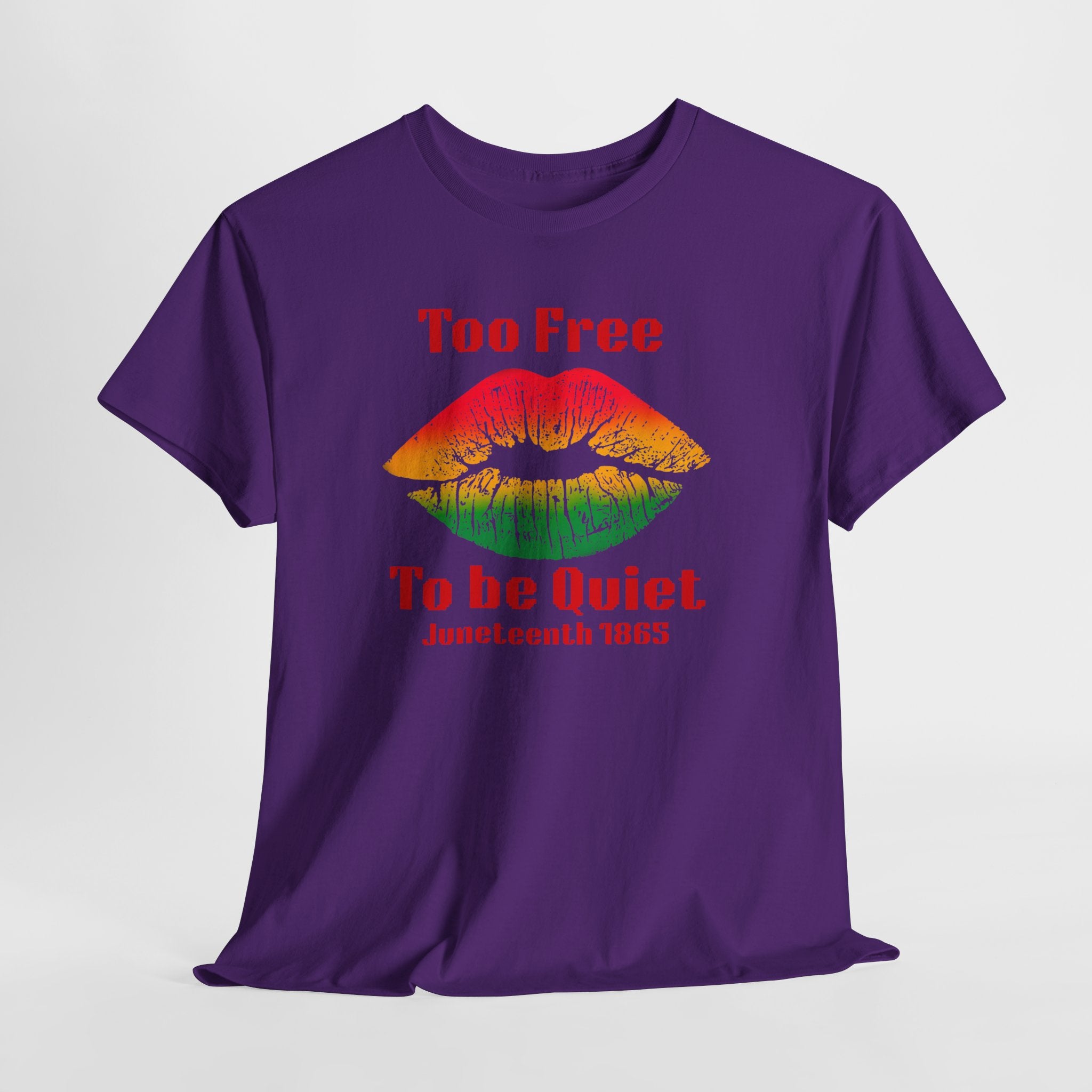 Juneteenth 'Too Free To Be Quiet' Bold T-Shirt