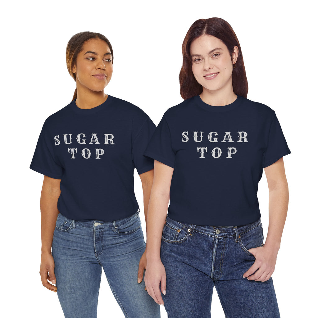 Sugar Top T-Shirt — Retro Western Lettering Tee