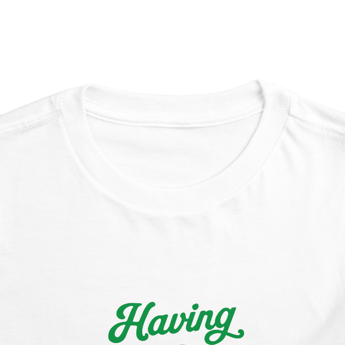 Having a Meltdown Snowman Christmas Toddler Short Sleeve Tee