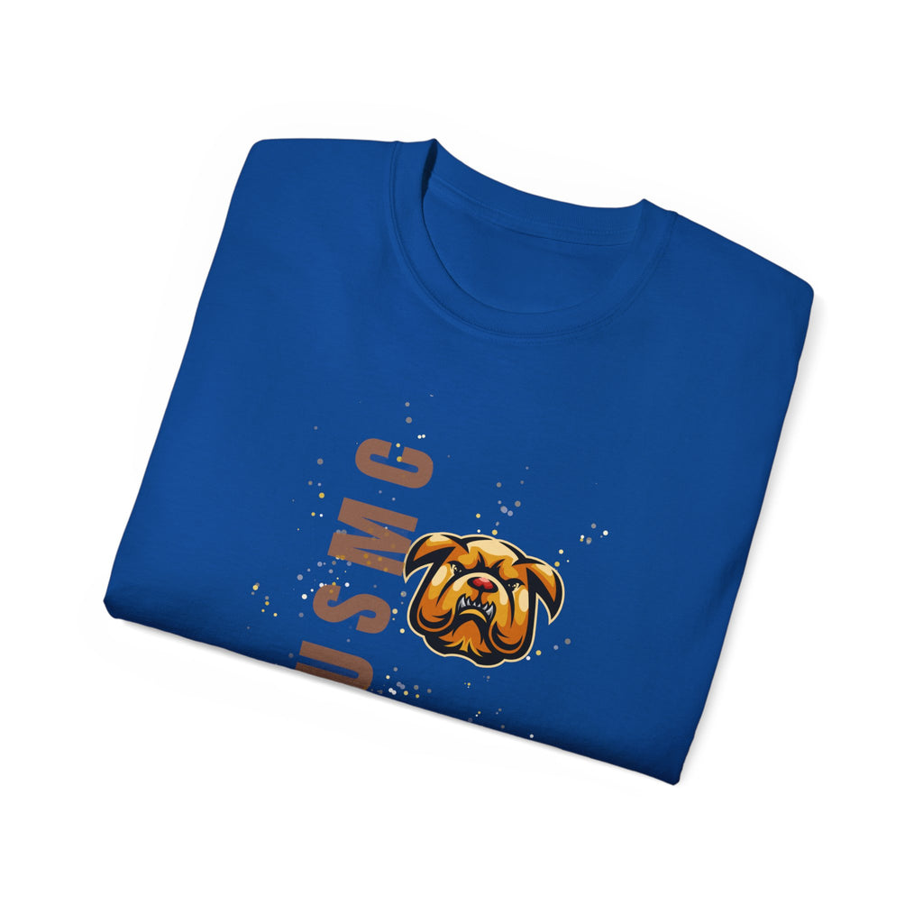 USMC Jarhead Bulldog T‑Shirt — Marine Corps Vertical Logo Tee