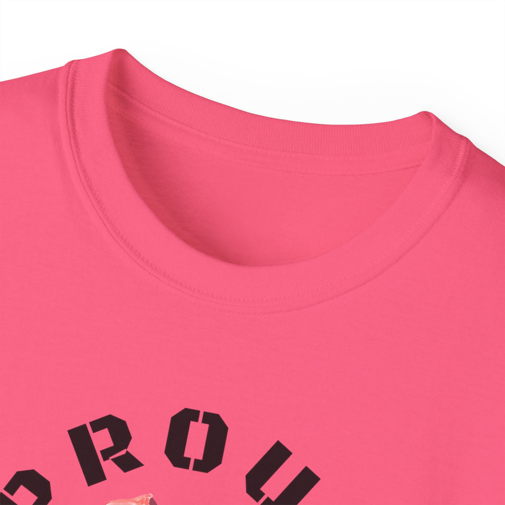 Proud Coast Guard Wife T-Shirt — Life Vest Graphic Tee for Military Spouses