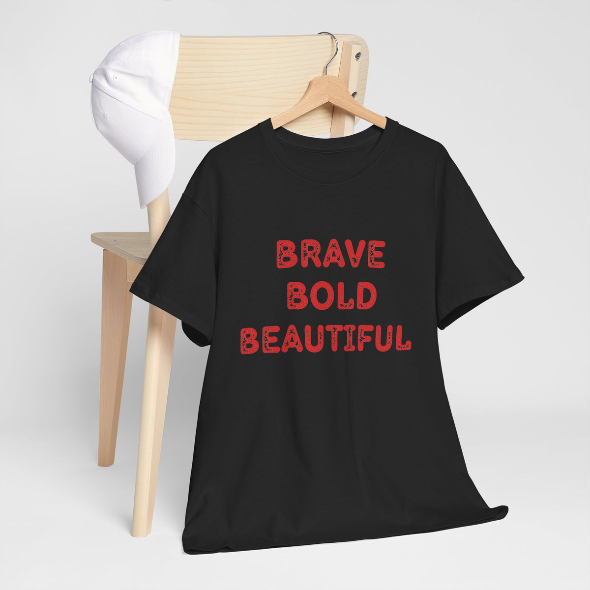 Brave Bold Beautiful Tee - Inspirational Graphic Shirt