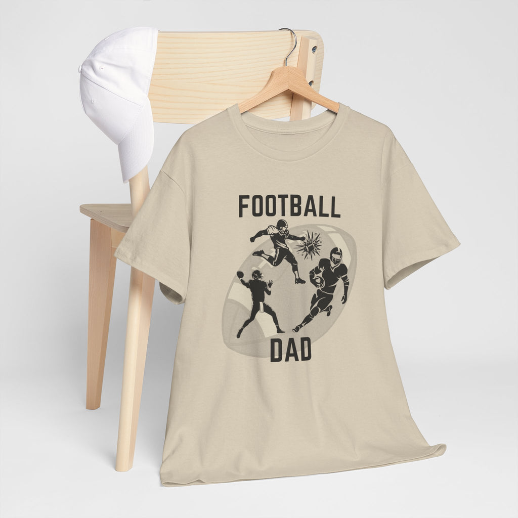 Football Dad T-Shirt – Proud Sideline Tee for Dad