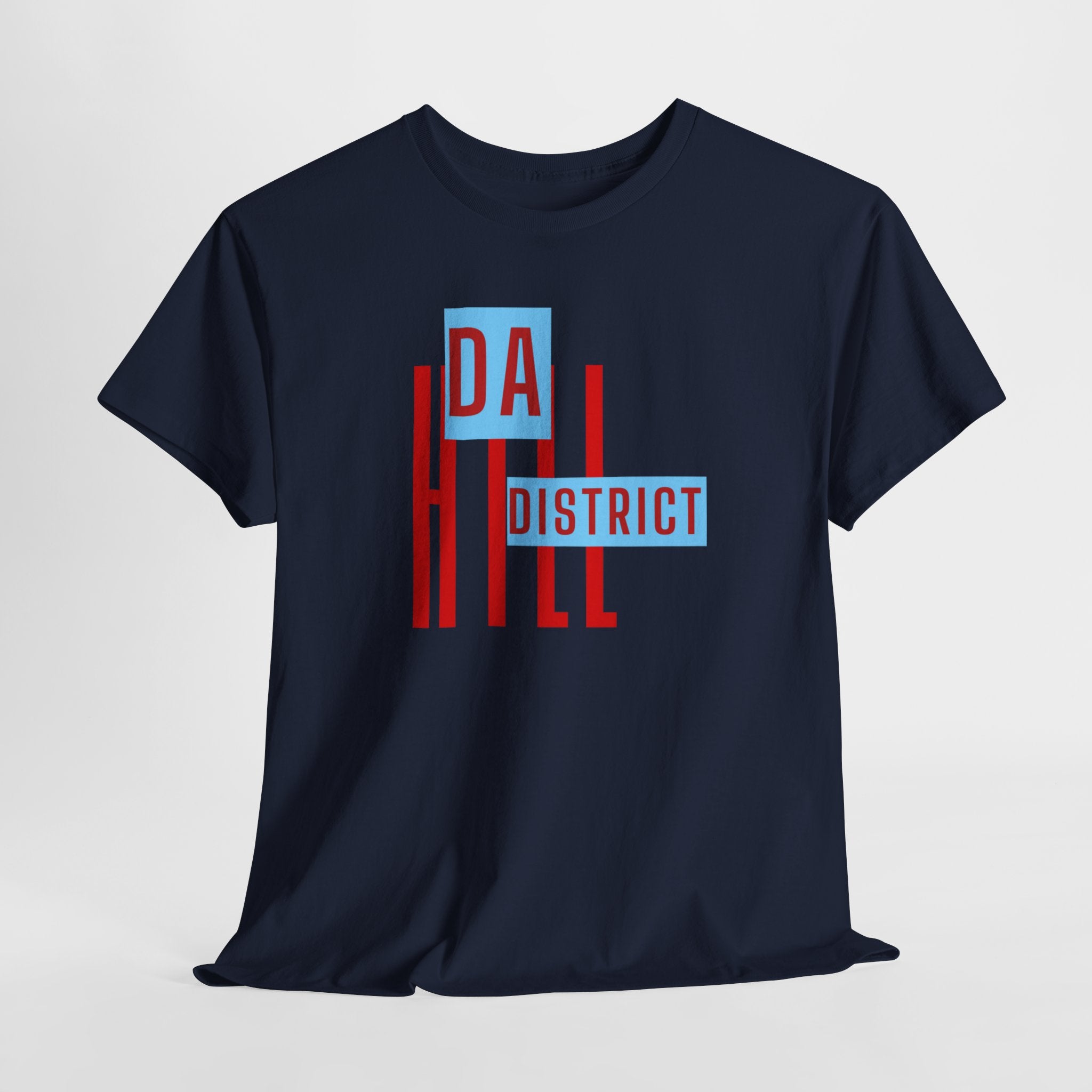 Hill District Retro Logo T‑Shirt — "Da Hill District" Pittsburgh Pride Tee