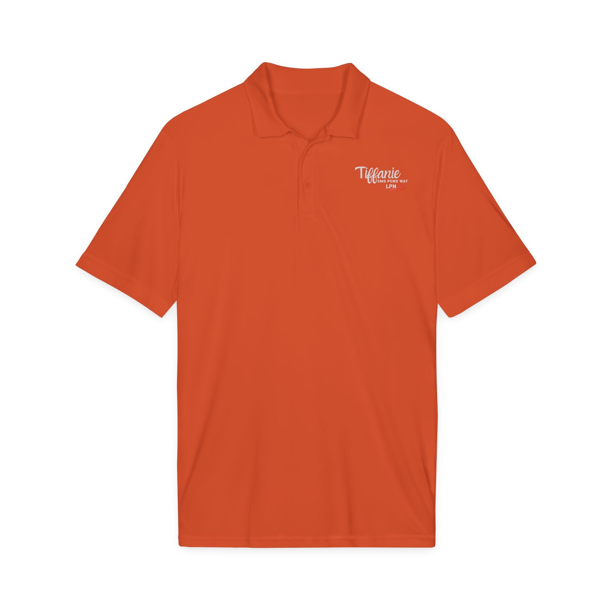 Tiffanie Work Logo with Heart Polo