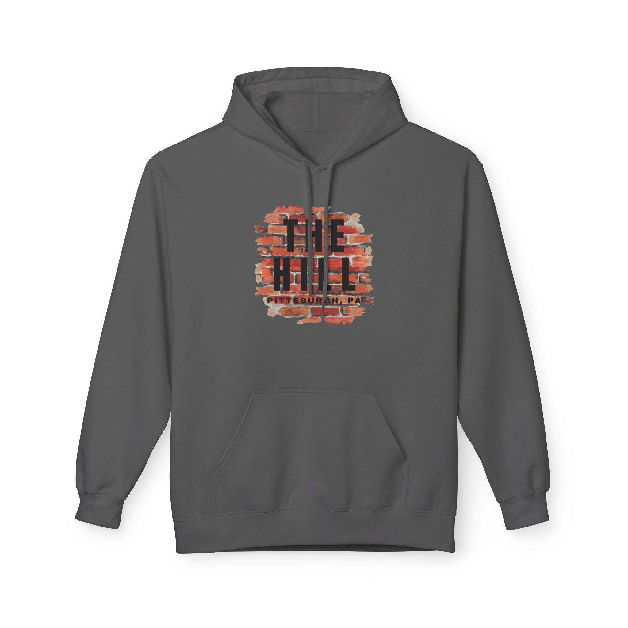 The Hill Brick Wall Hoodie – Retro 'Da Hill' Graphic Pullover