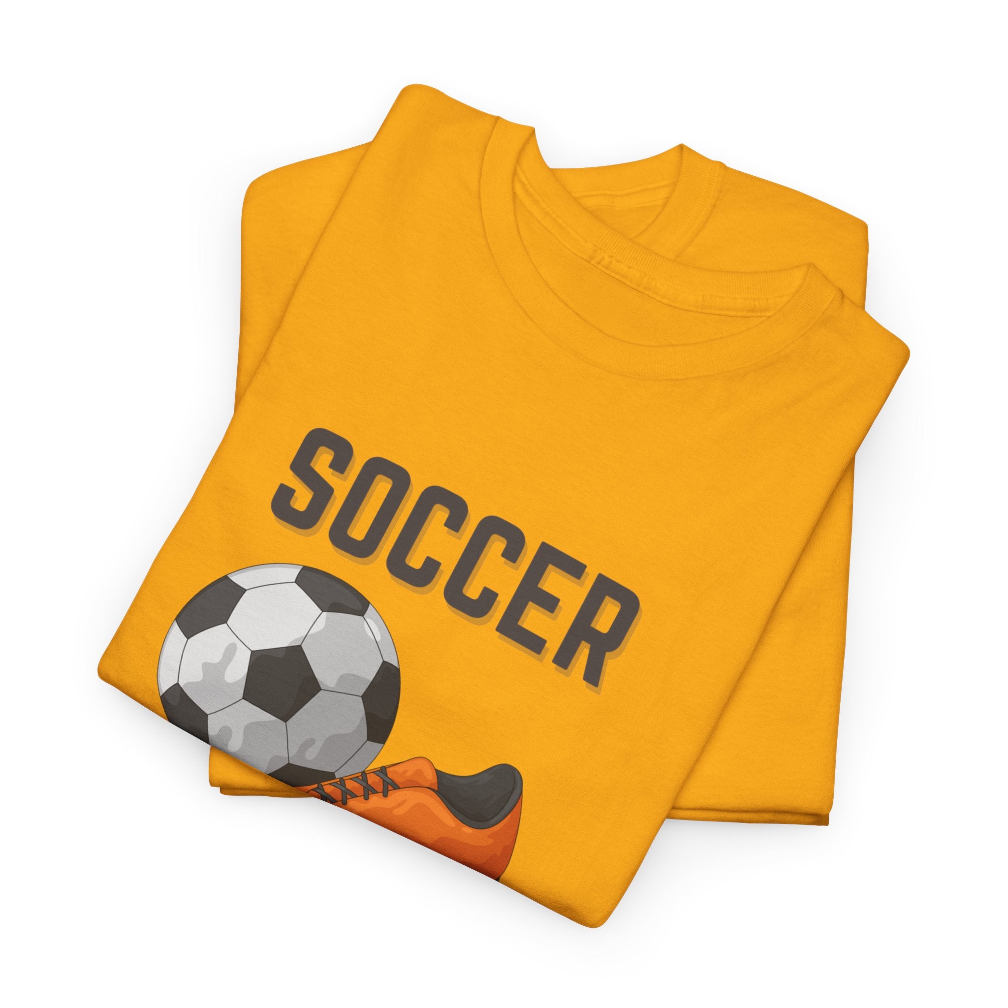 Soccer Dad T-Shirt – Graphic Soccer Ball & Cleat Tee, Father’s Day Gift