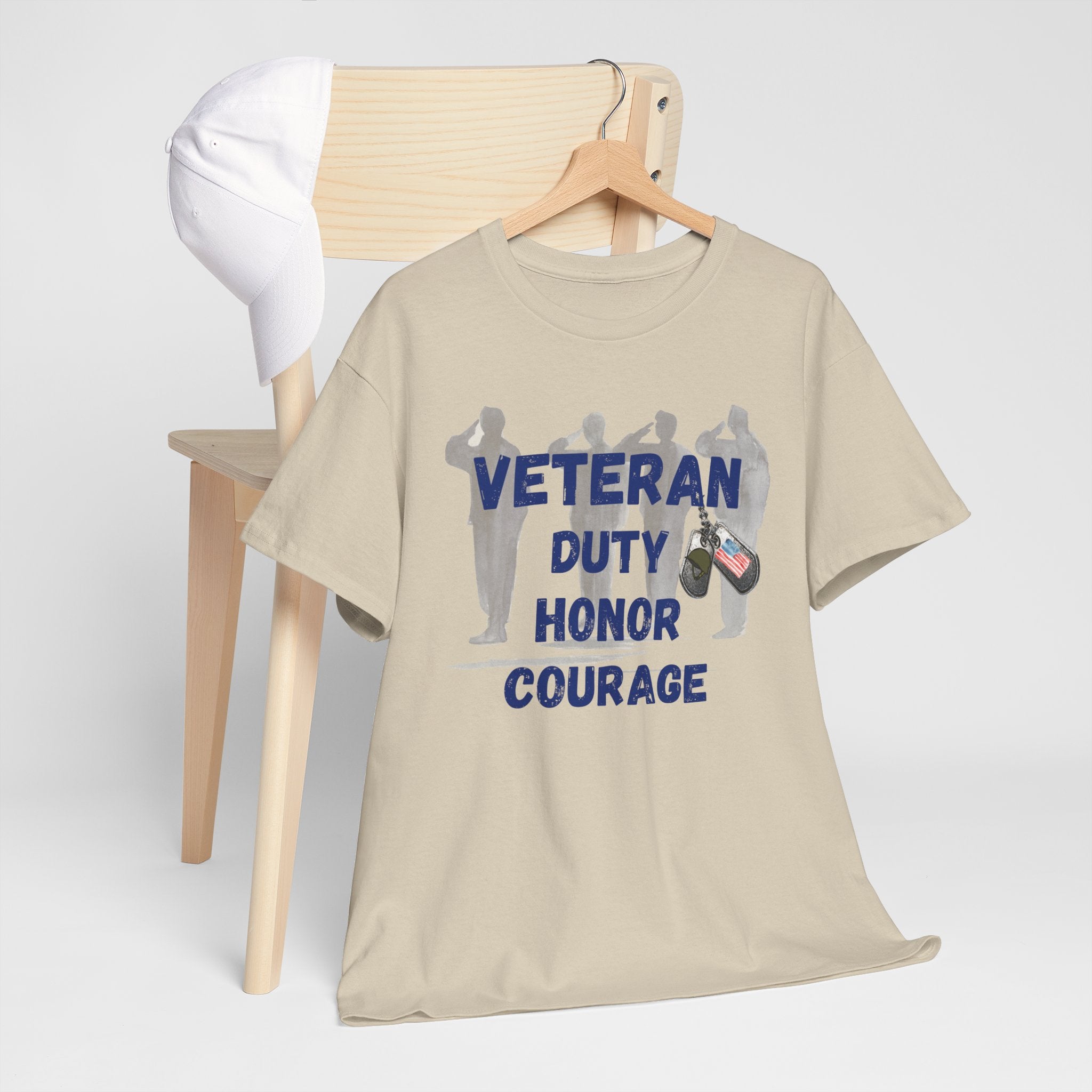 Veteran Duty Honor Courage T-Shirt – Military Tribute Tee