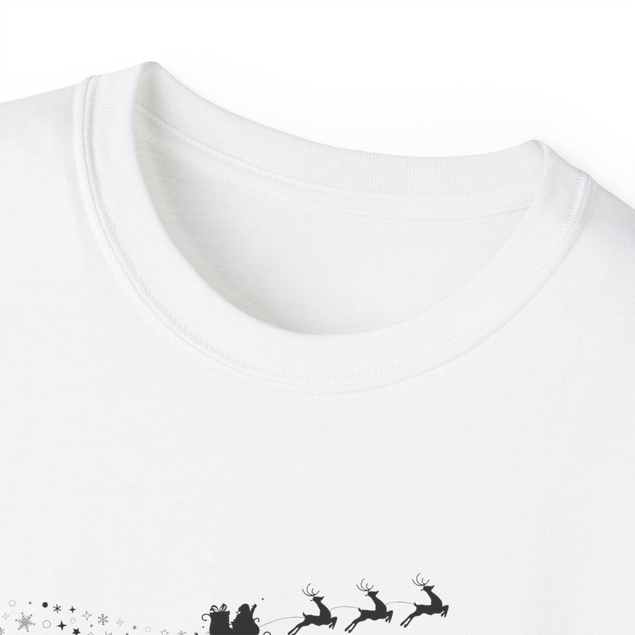 Dear Santa, Naughty List Unisex Ultra Cotton Tee, Christmas Gift, Holiday Apparel, Fun Santa Shirt, Festive Wear