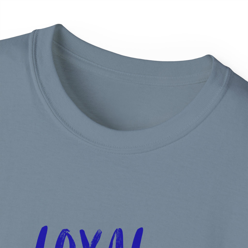T-Shirt — "Loyal, Lazy, Livin' My Best Life" Colorful Script