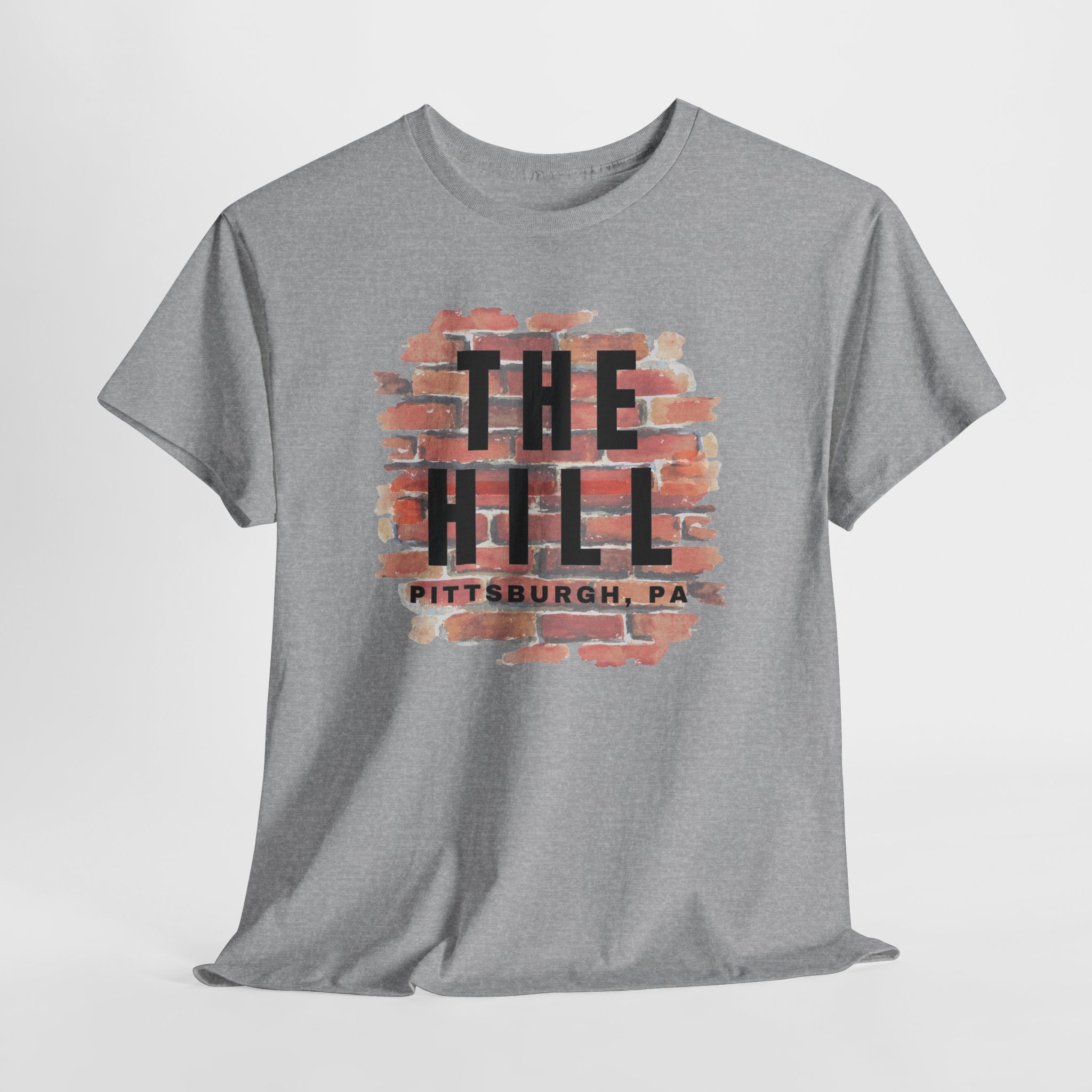 The Hill Pittsburgh Brick Wall Graphic Tee