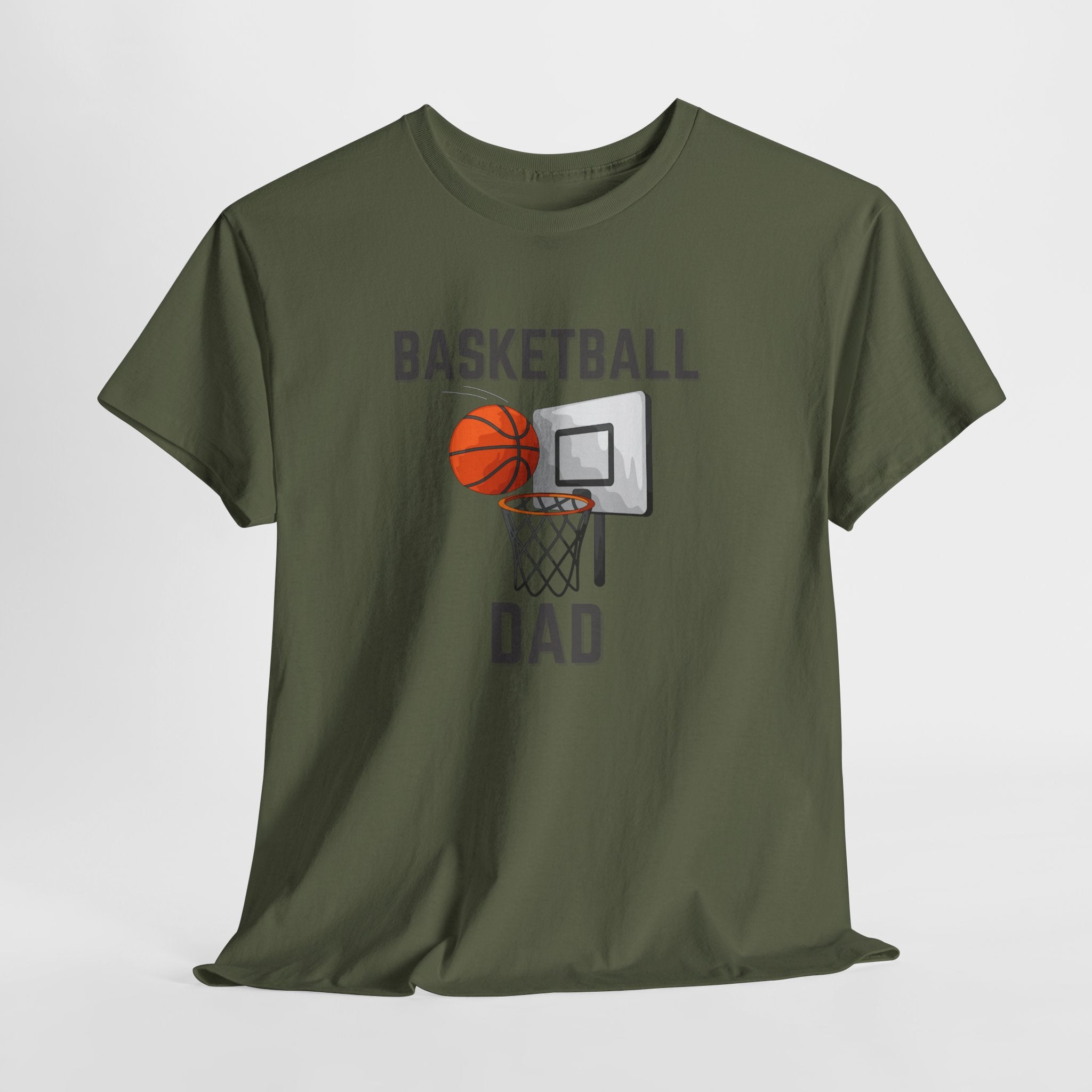Basketball Dad T-Shirt — Dad Gift, Basketball Coach & Game Day Tee