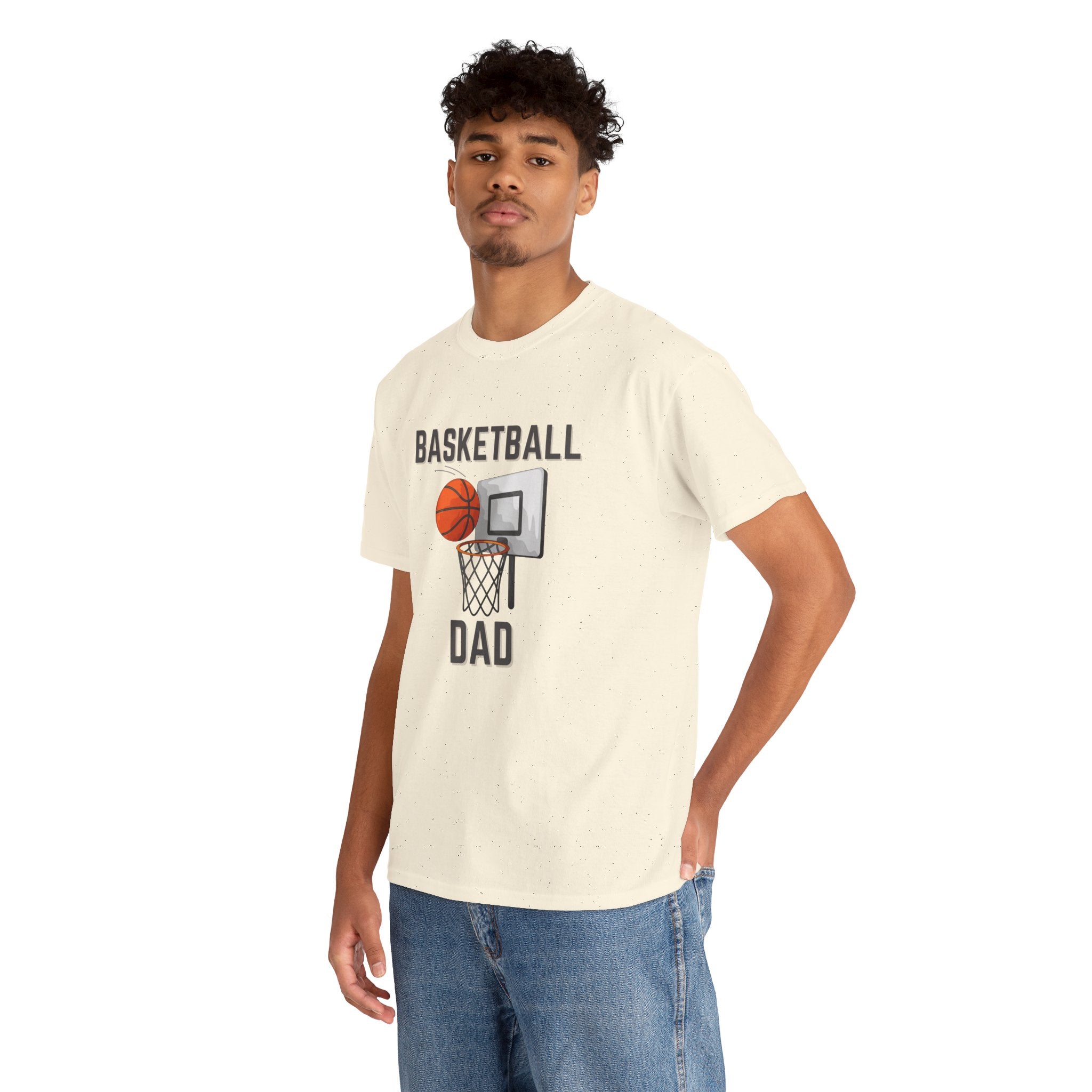 Basketball Dad T-Shirt — Dad Gift, Basketball Coach & Game Day Tee