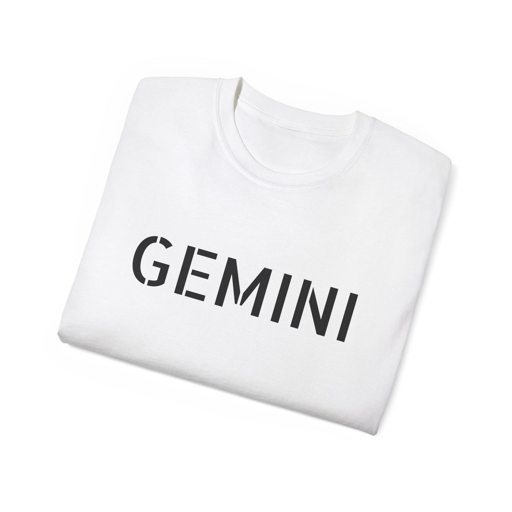 Gemini Zodiac Unisex Ultra Cotton Tee - Perfect Gift for Astrology Lovers