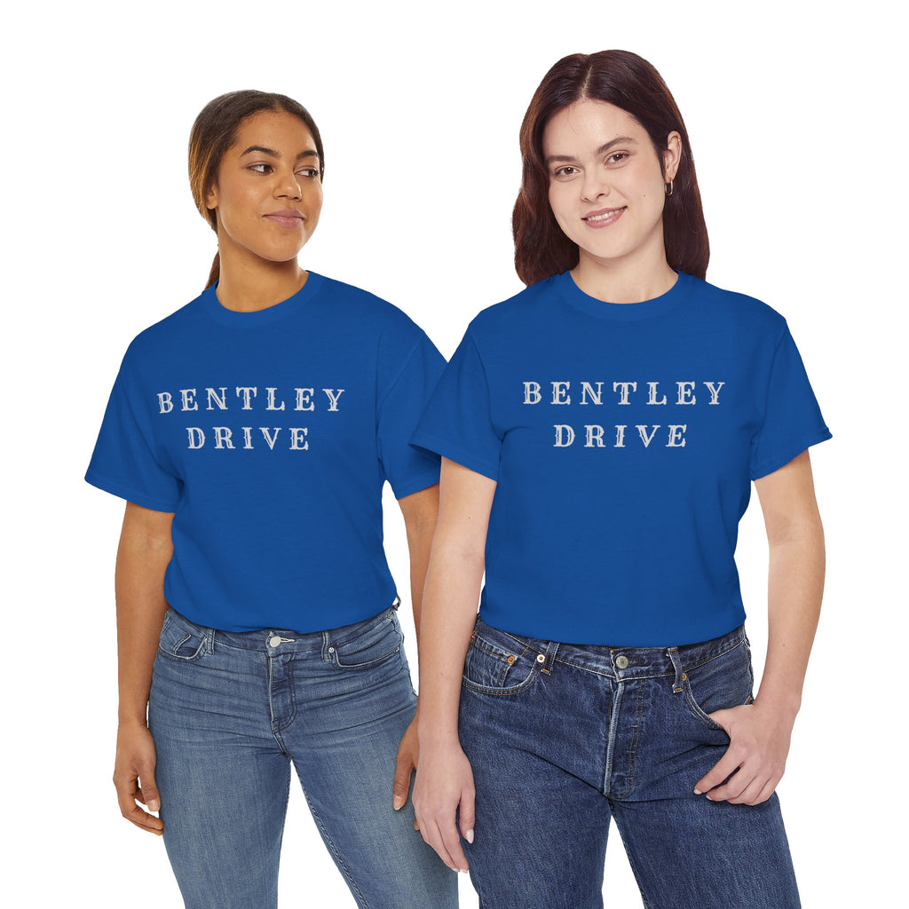 Bentley Drive Tee — Classic Vintage Lettering T-Shirt