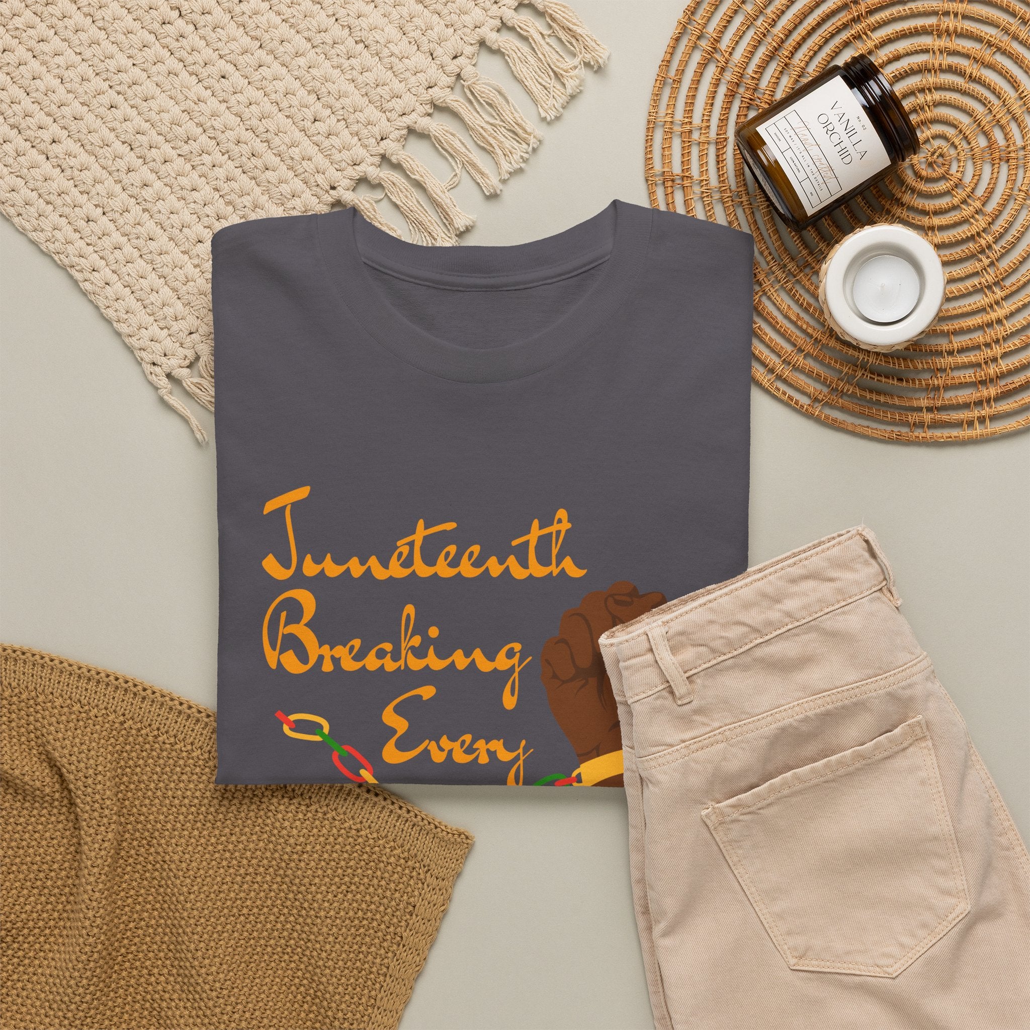 Juneteenth Freedom Tee — "Breaking Every Chain Since 1865"