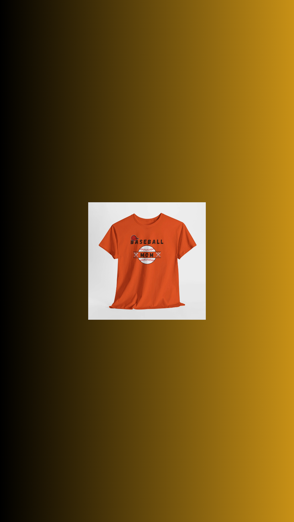 Baseball Mom T-Shirt – Women's Baseball Mom Tee with Stitch Graphic