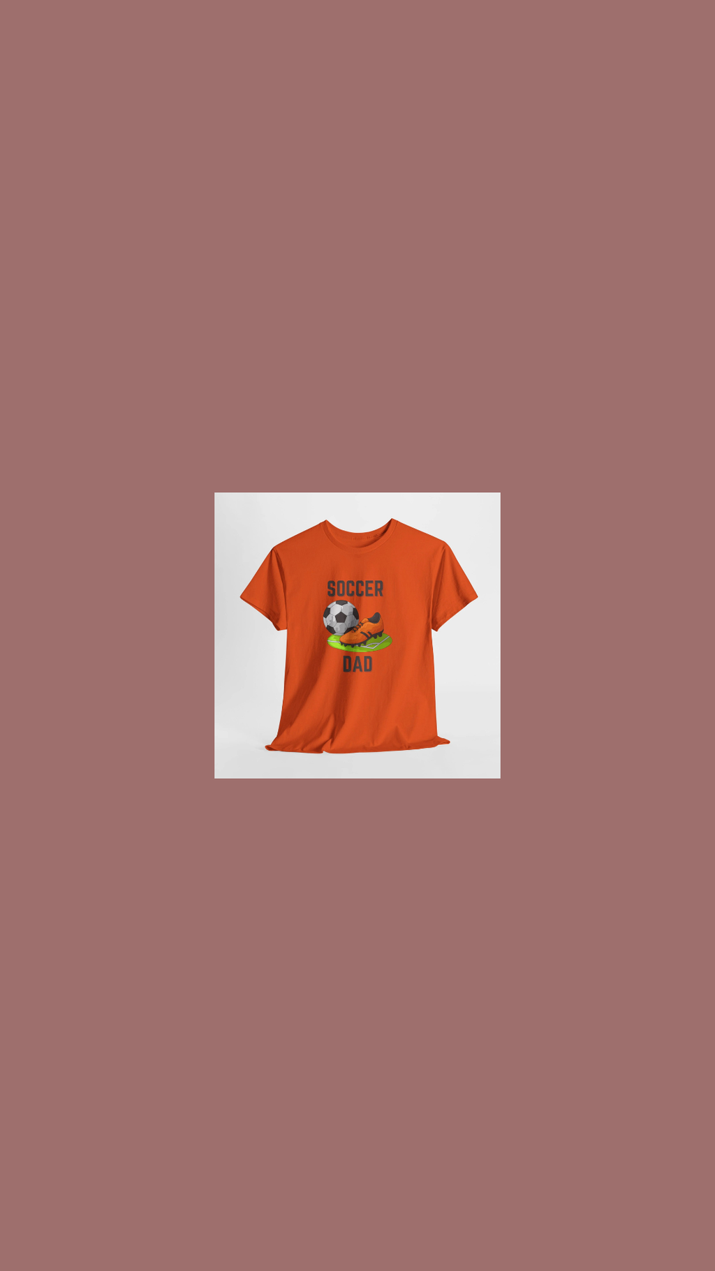Soccer Dad T-Shirt – Graphic Soccer Ball & Cleat Tee, Father’s Day Gift