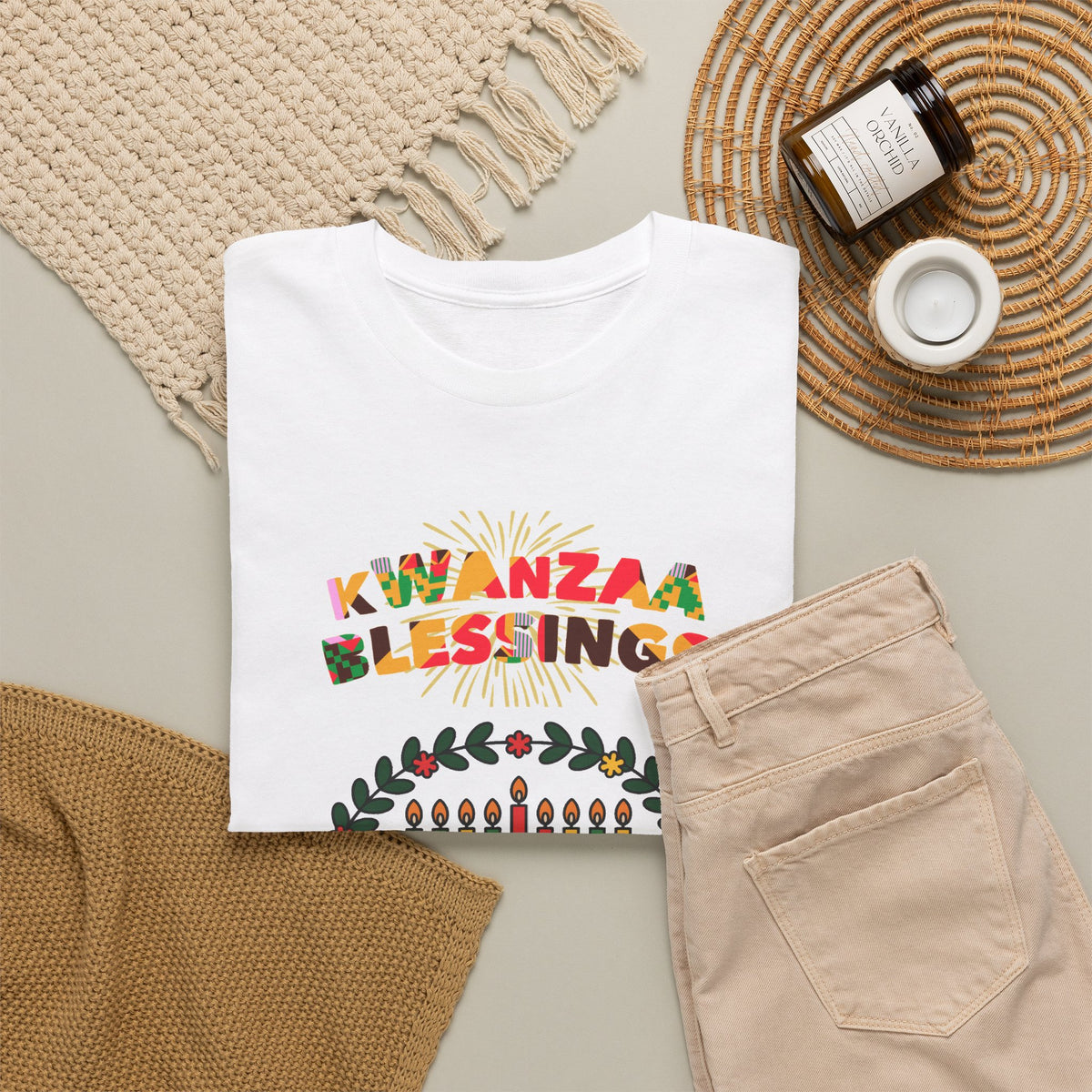 Kwanzaa Blessings Celebration T-Shirt