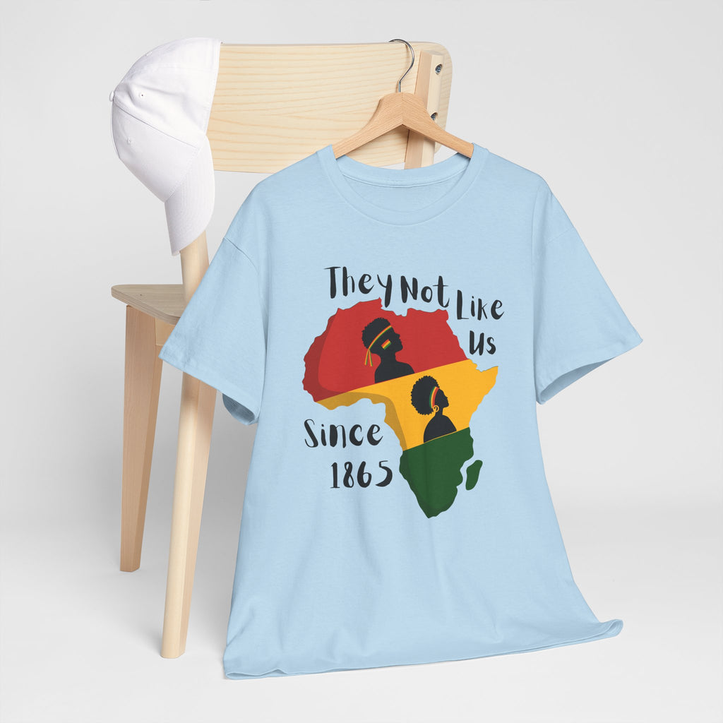 Juneteenth Africa T-Shirt — 'They Not Like Us' Black Culture Tee