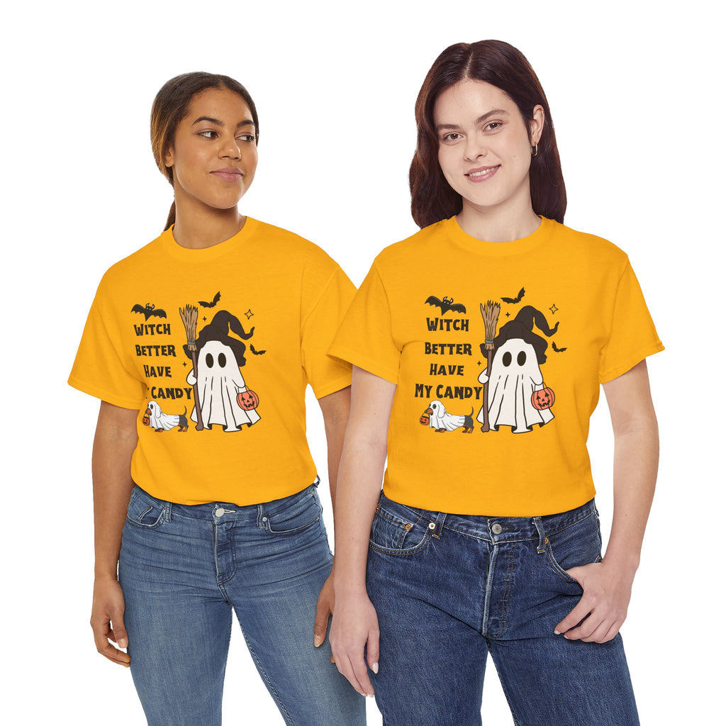 Witch Better Have My Candy Unisex Heavy Cotton Tee