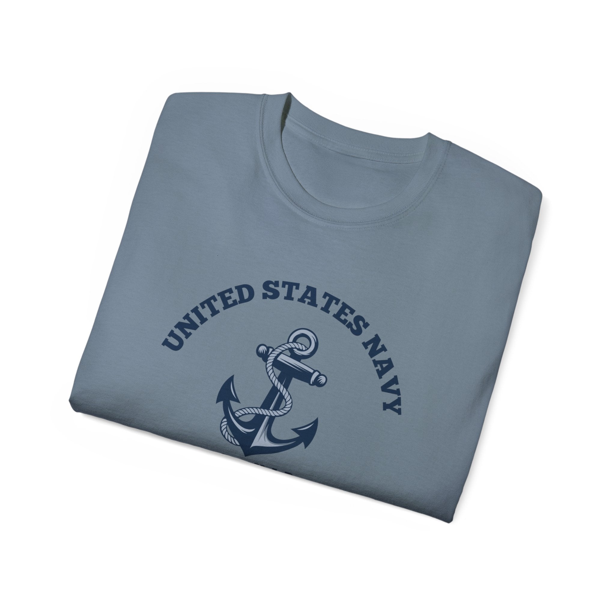 United States Navy Anchor Tee — "Squid" Graphic Cotton T-Shirt